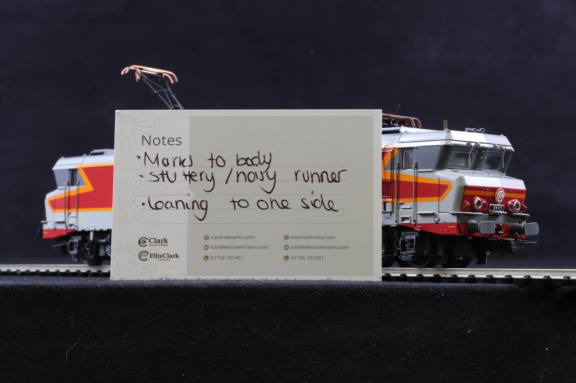 Jouef HO 843400 French Railways CC 6500 Electric Locomotive