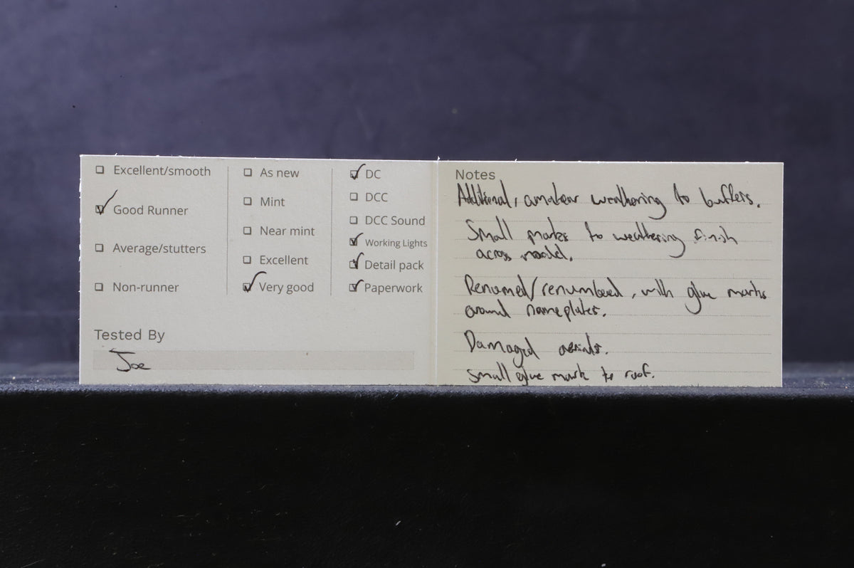 Bachmann OO Class 57 57304 &#39;Pride of Cheshire&#39; in DRS Compass Livery - Weathered