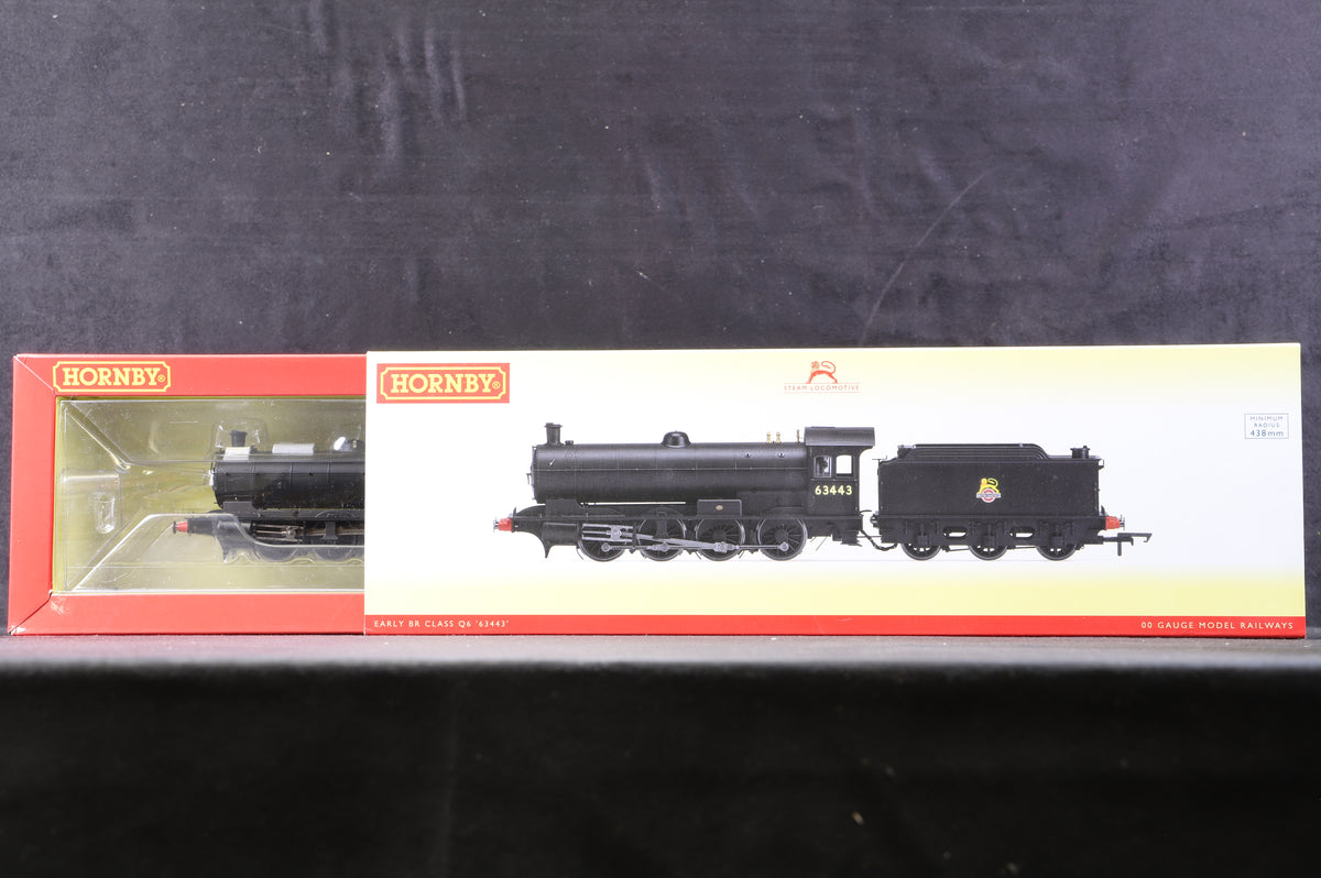 Hornby OO R3425 Class Q6 &#39;63443&#39; BR Black E/C