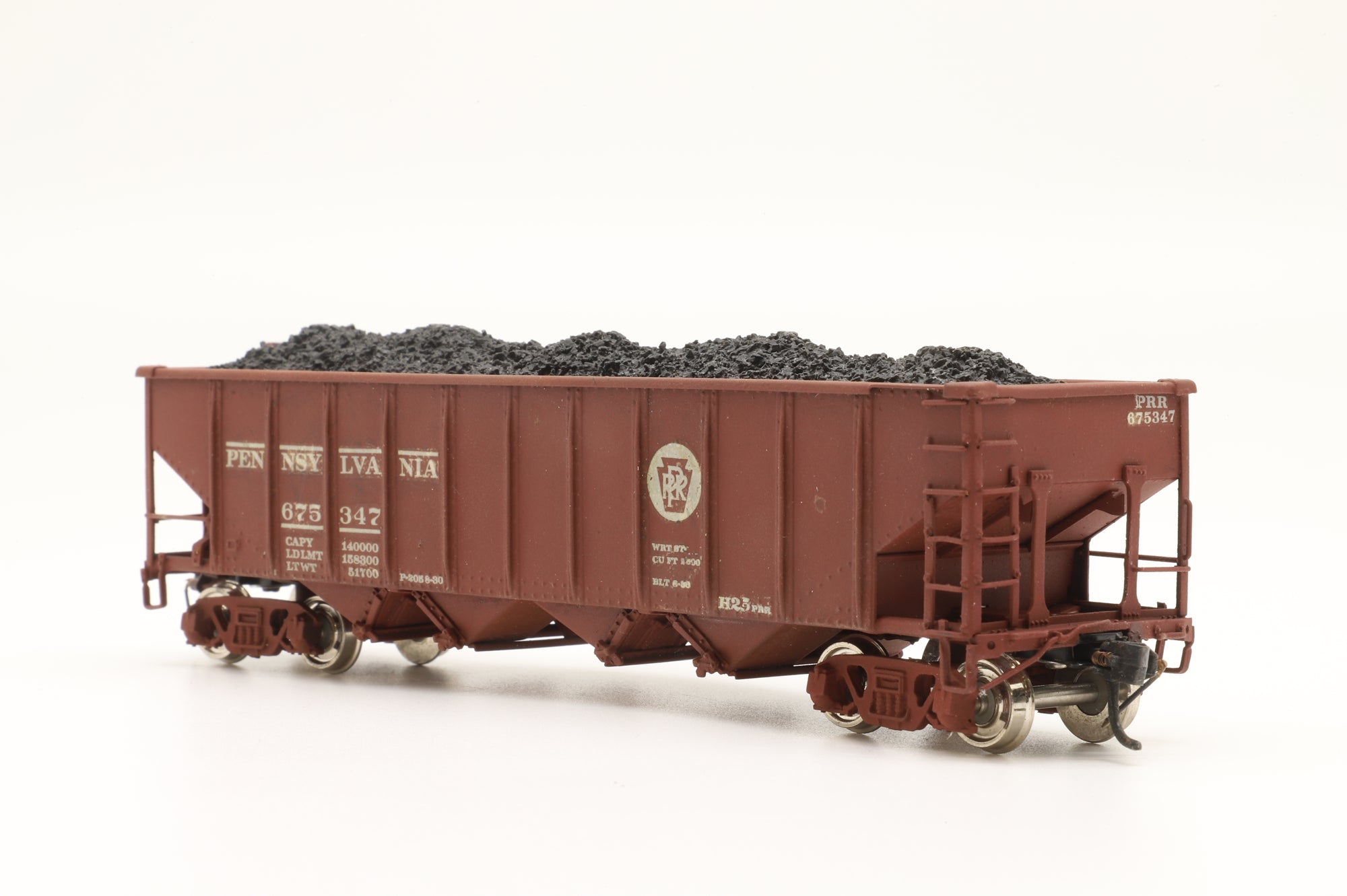 Sunset Models HO Brass H-25 PPR Hopper Wagon '675 347'