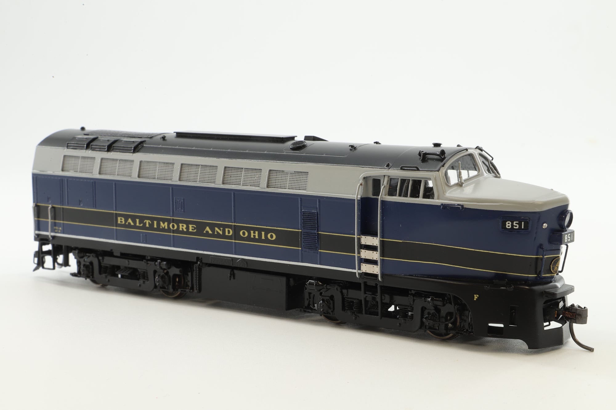 Overland Models HO Brass OMI-5662.1/3.1 Diesel loco set B&O RF-16 'Sharknose' RF16A/RFB16B/RF15A(5658.1) Set
