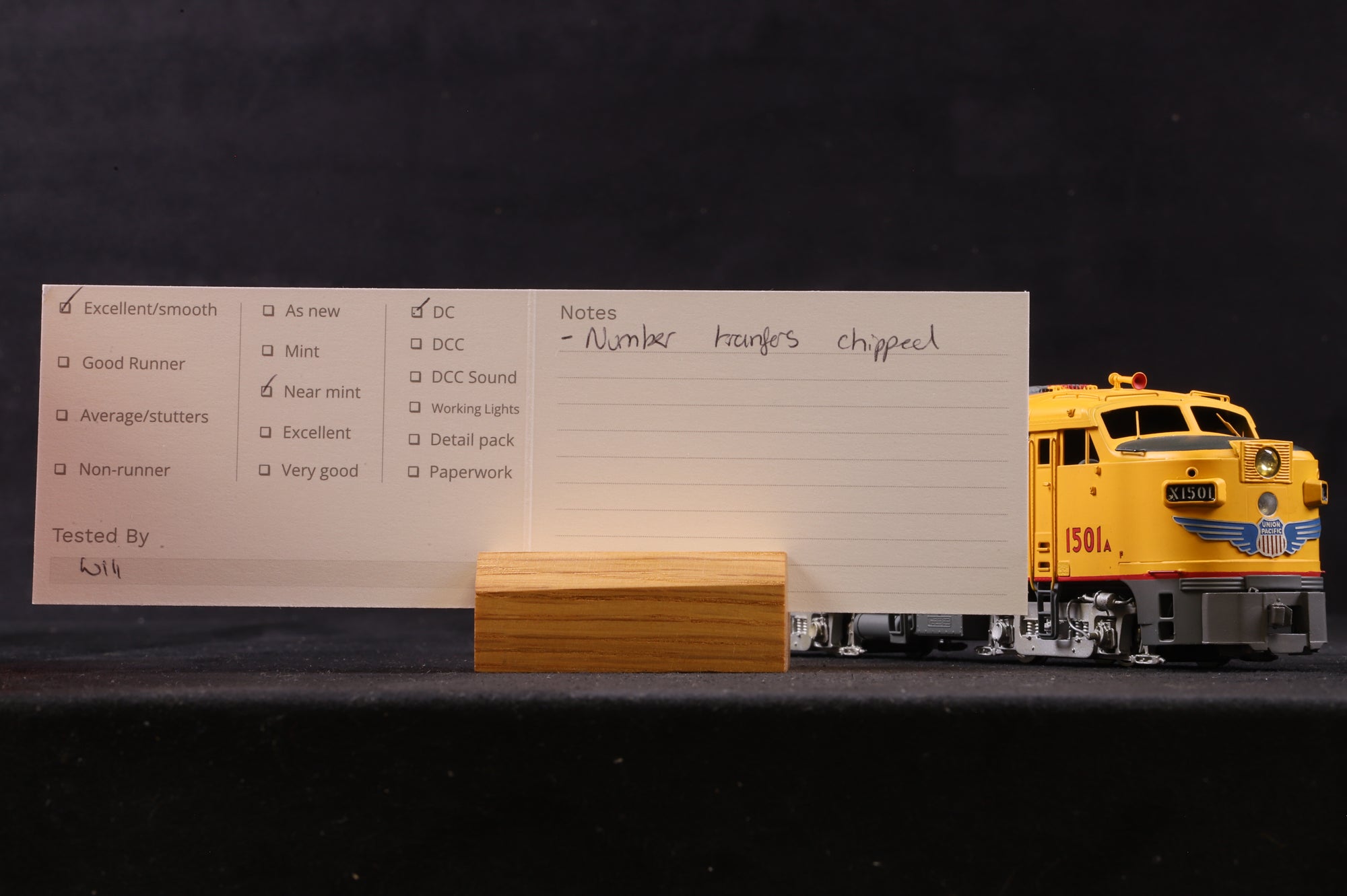 Key Imports HO Brass Custom Series #72 UP Version Alco FA-1/FB-1