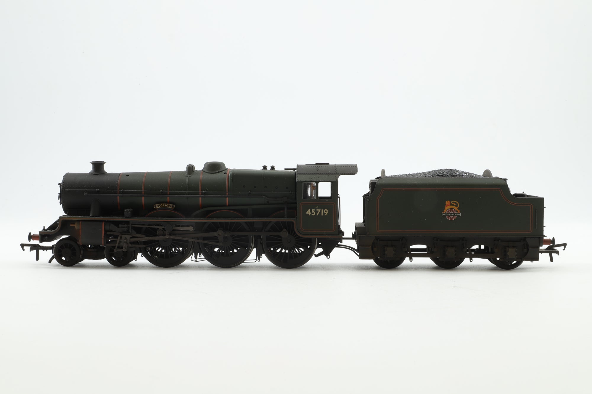 Bachmann OO 31-177DS Jubilee Class '45719' 'Glorious' BR Lined Green E/Early, DCC Sound & Re-Named, Numbered & Weathered