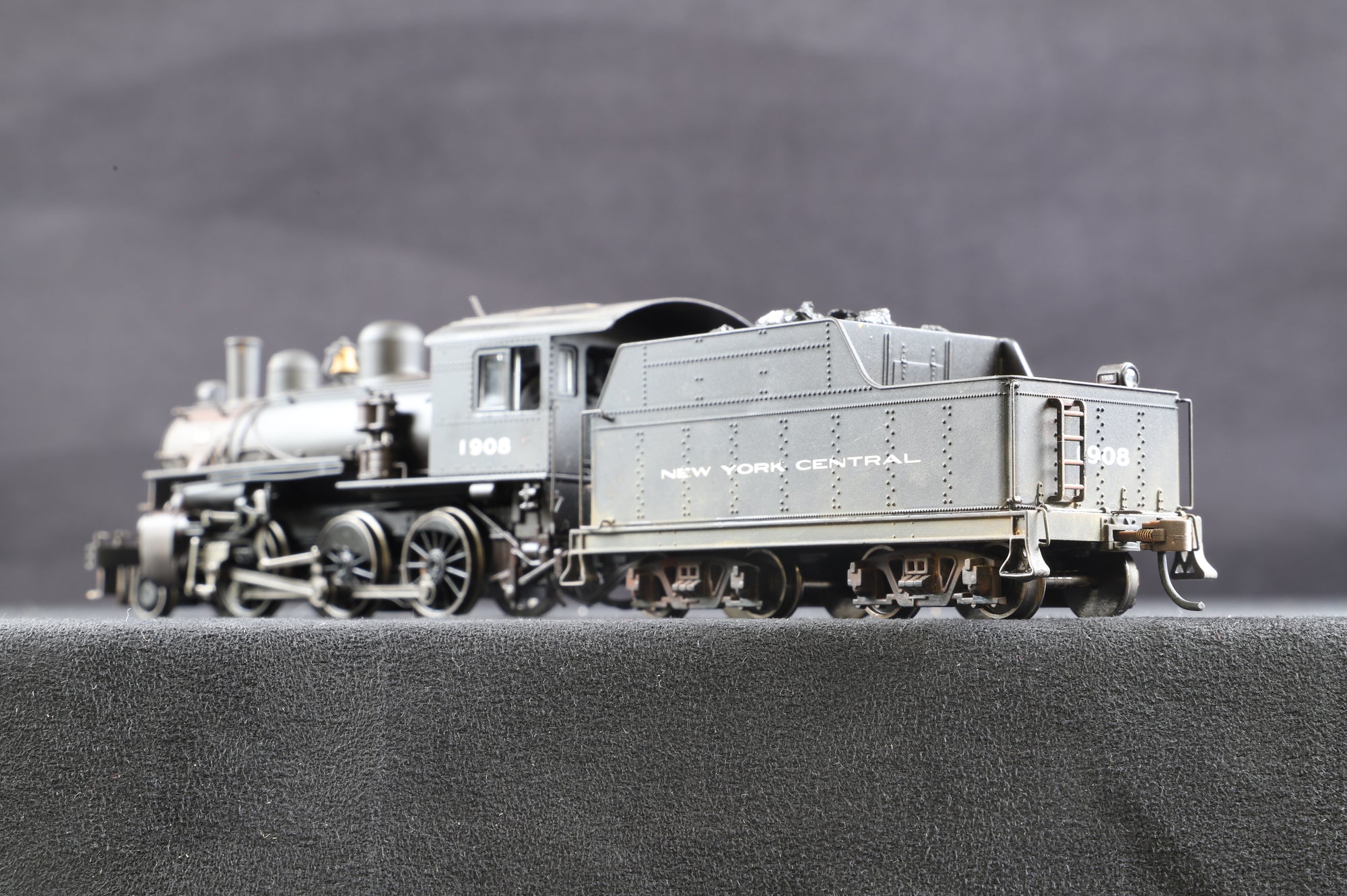 Bachmann HO 2-6-0 New York Central '1908', Weathered & DCC Sound