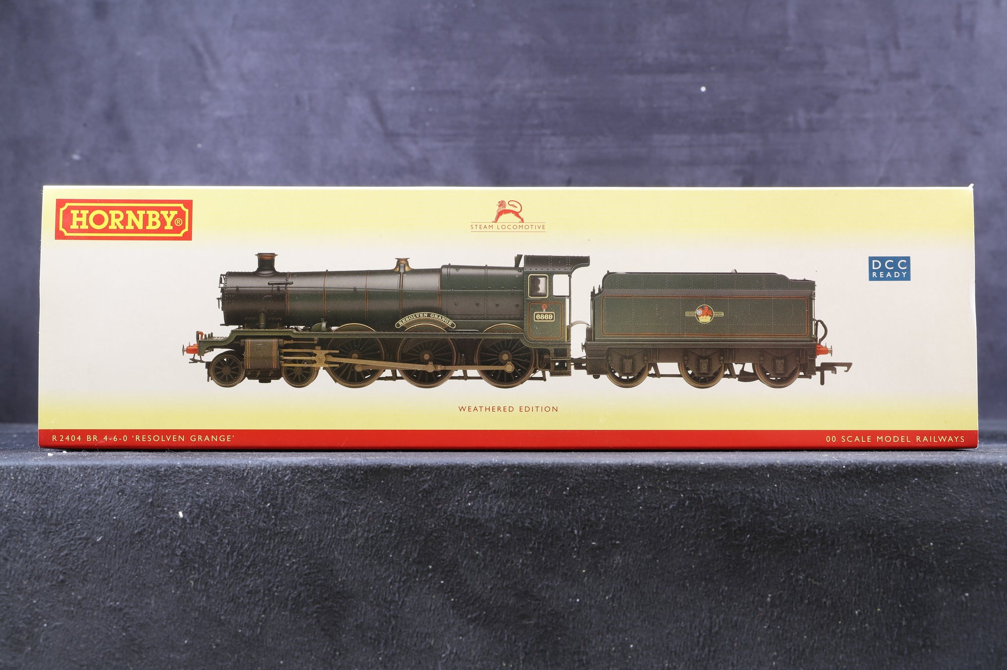 Hornby OO R2404 Grange Class 4-6-0 6869 'Resolven Grange' in BR green with late crest weathered