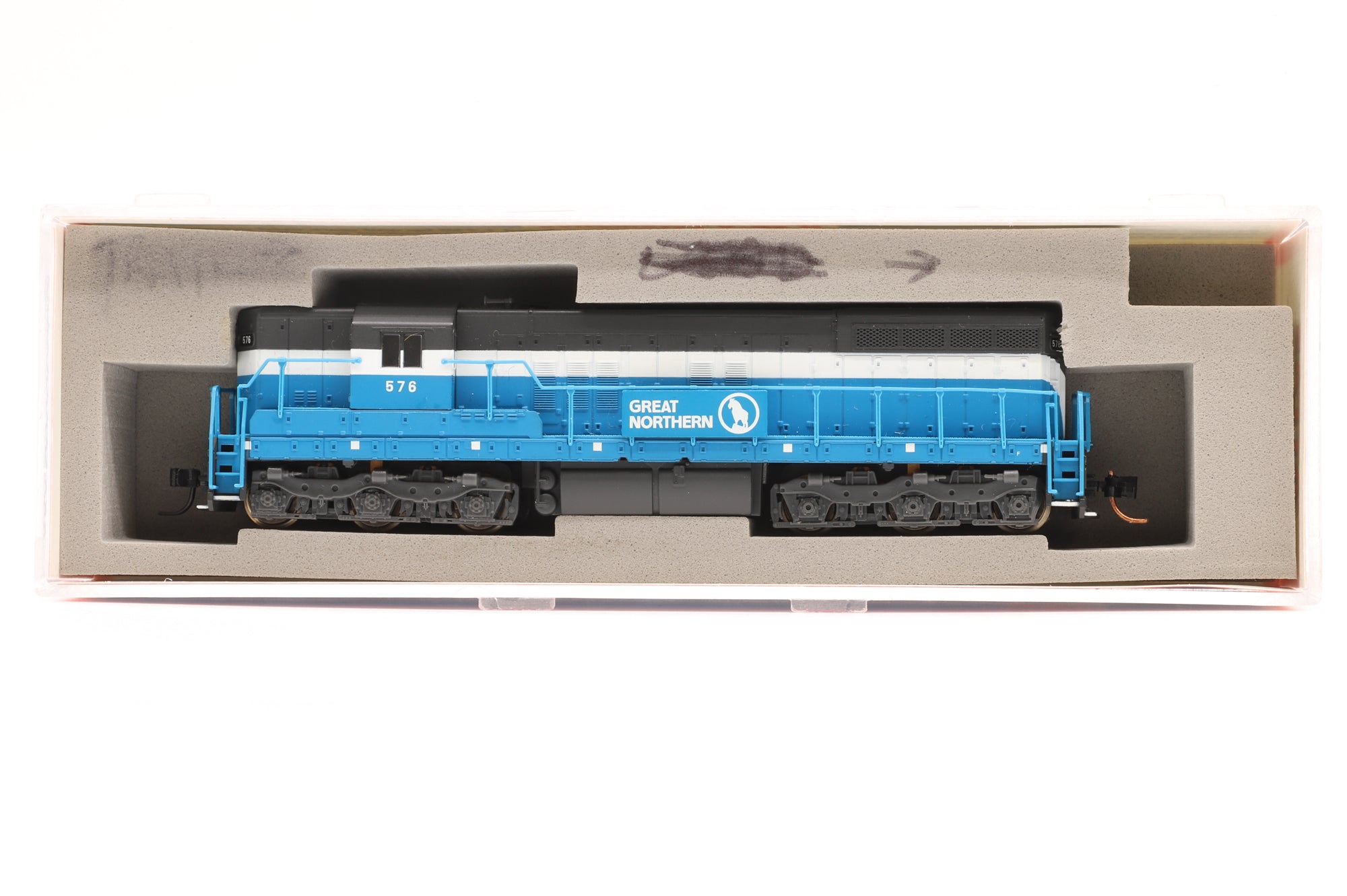Atlas N 53507 SD-9 #576 in Great Northern Blue