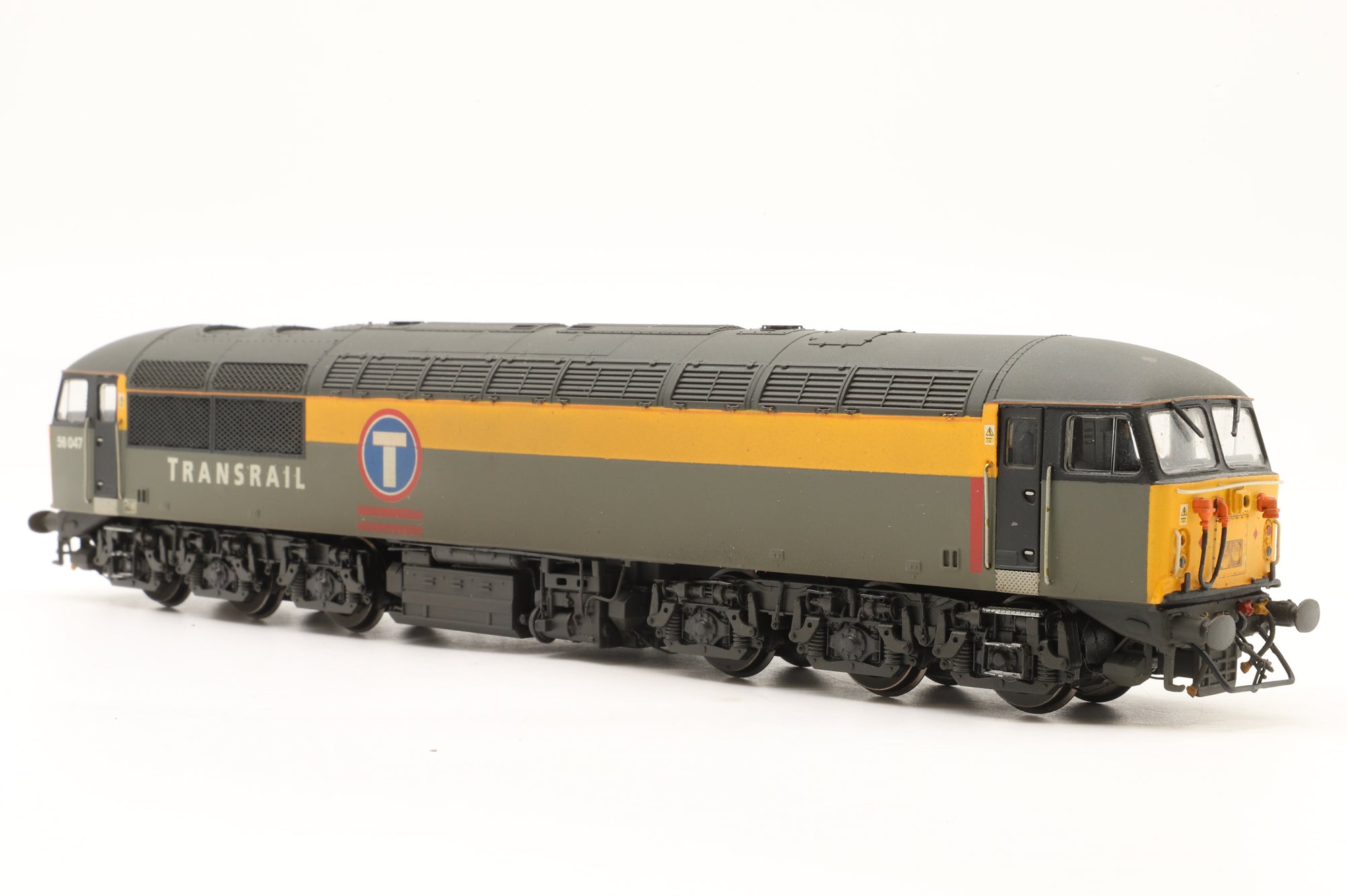 WORKSHOP Hornby OO Class 56 '56047' Transrail Customised Weathered DCC Sound