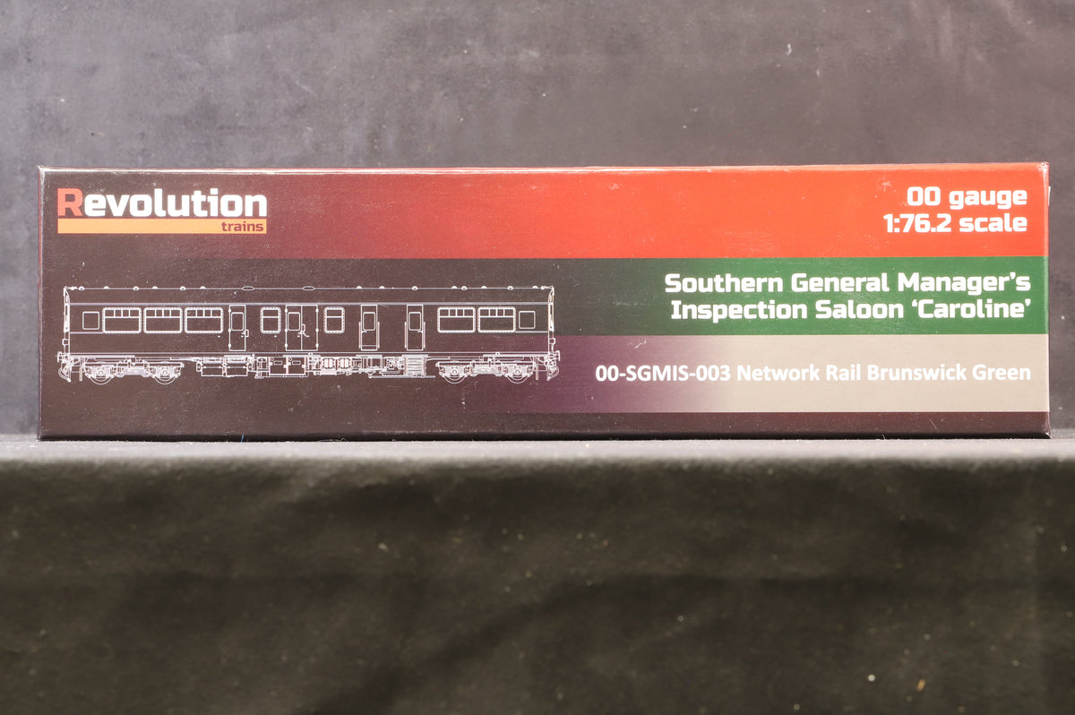 Revolution Trains OO 00SGMIS-003 Southern General Manager&#39;s Inspection Saloon &#39;Caroline&#39;