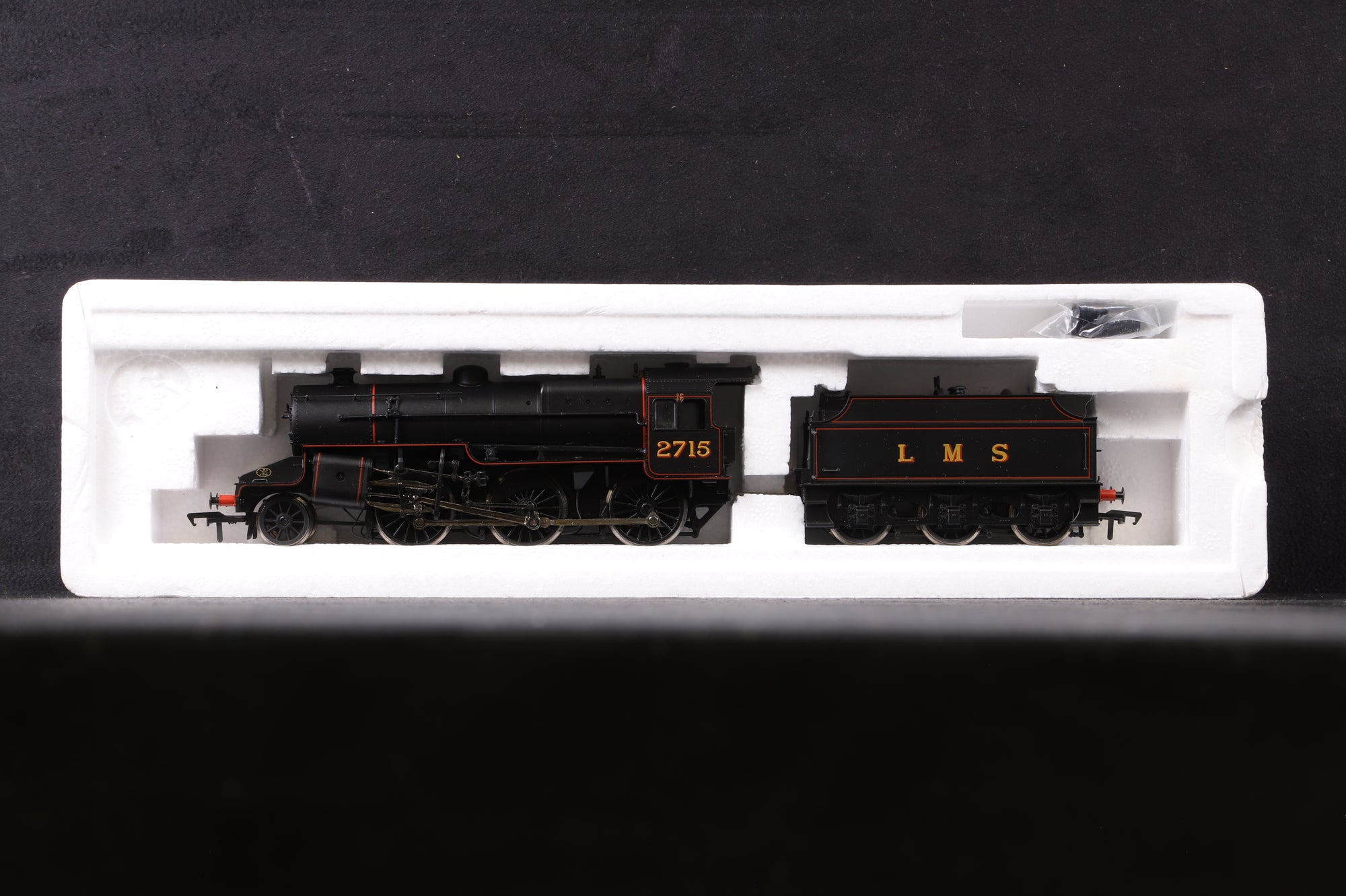 Bachmann OO 32-178 5MT Crab 2715 in LMS Lined Black