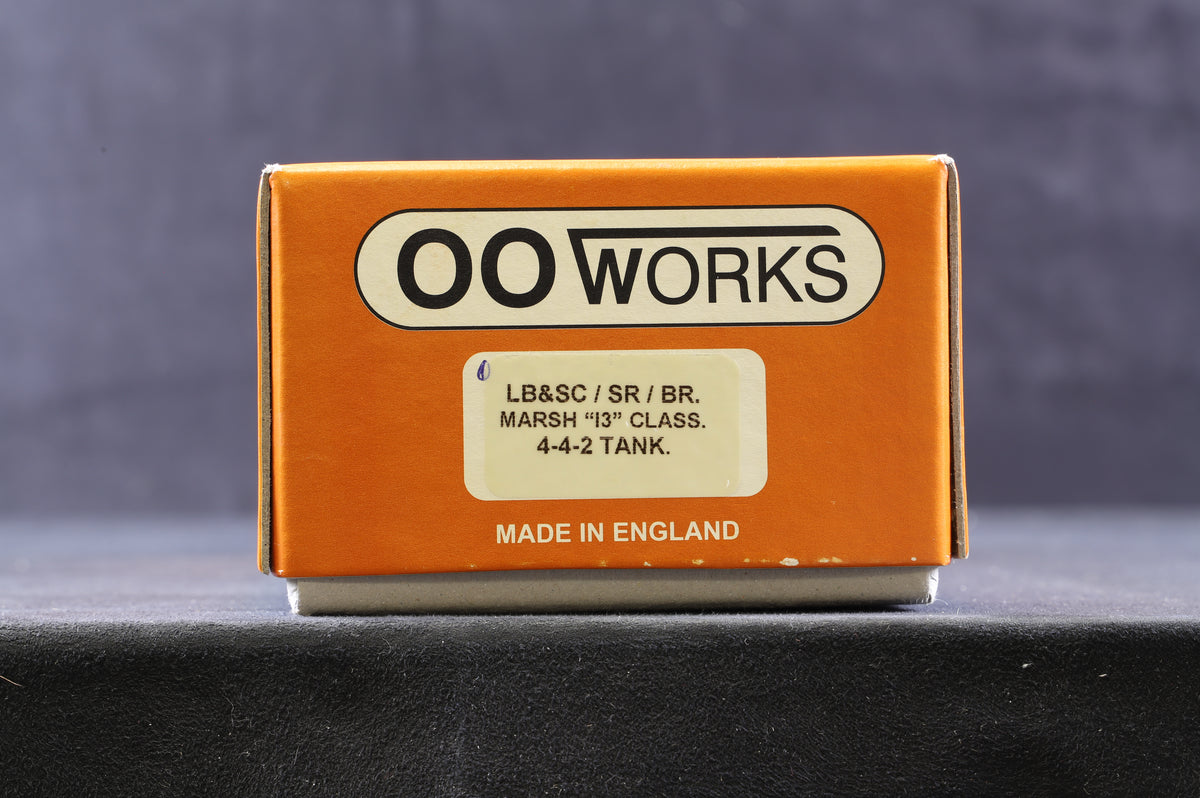 OO Works OO Class 13 LBSC/ SR/ BR Marsh 4-4-2T &#39;32091&#39; BR Lined Black E/C