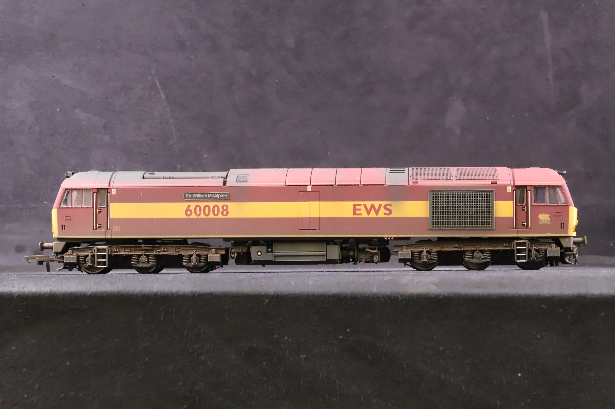 Hornby OO R2488 Class 60 60026 in EW&S Livery - Weathered
