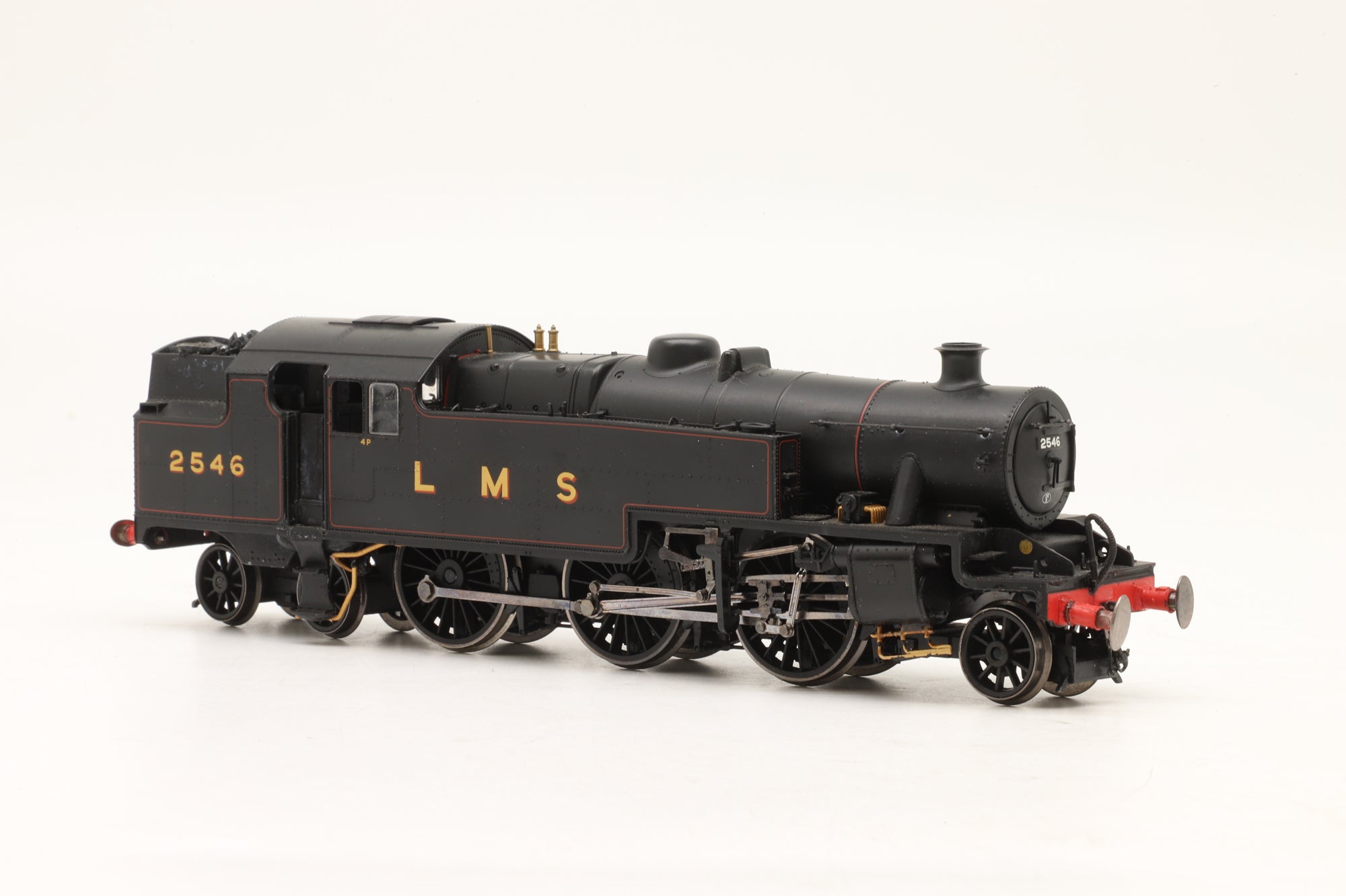WORKSHOP Hornby OO R2635 Stanier 4MT 2546 in Lined LMS Black