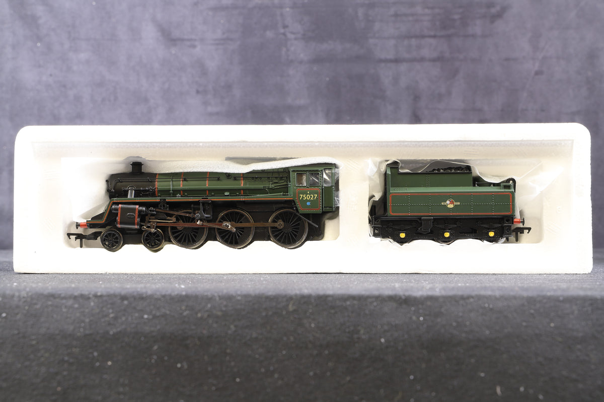 Bachmann OO 31-107  Standard Class 4MT 4-6-0 75027 with BR2 tender in BR lined green with late crest