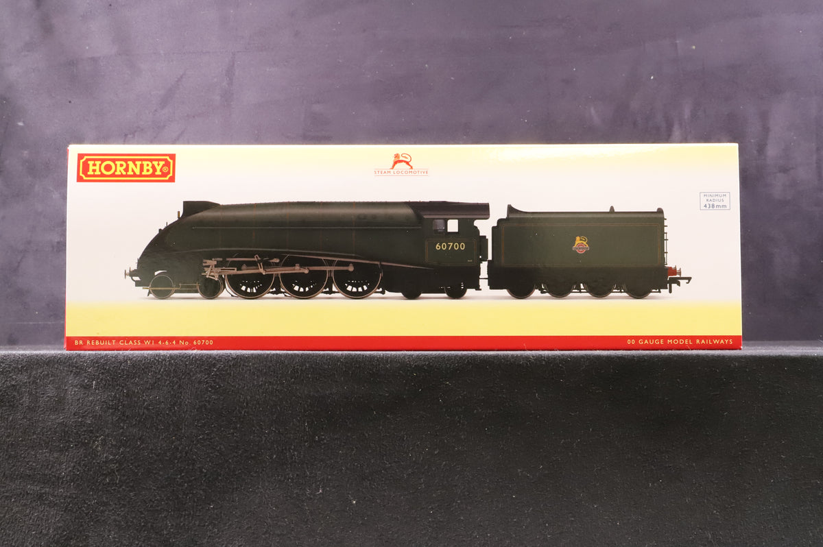 Hornby OO R3844 Rebuilt Class W1 &#39;60700&#39; BR Green E/C