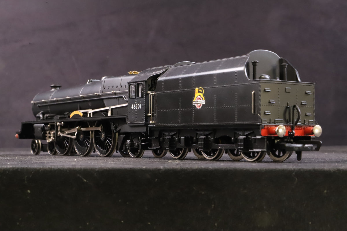 Hornby OO R2426 Princess Royal Class &#39;46201&#39; &#39;Princess Elizabeth&#39; BR Black E/C