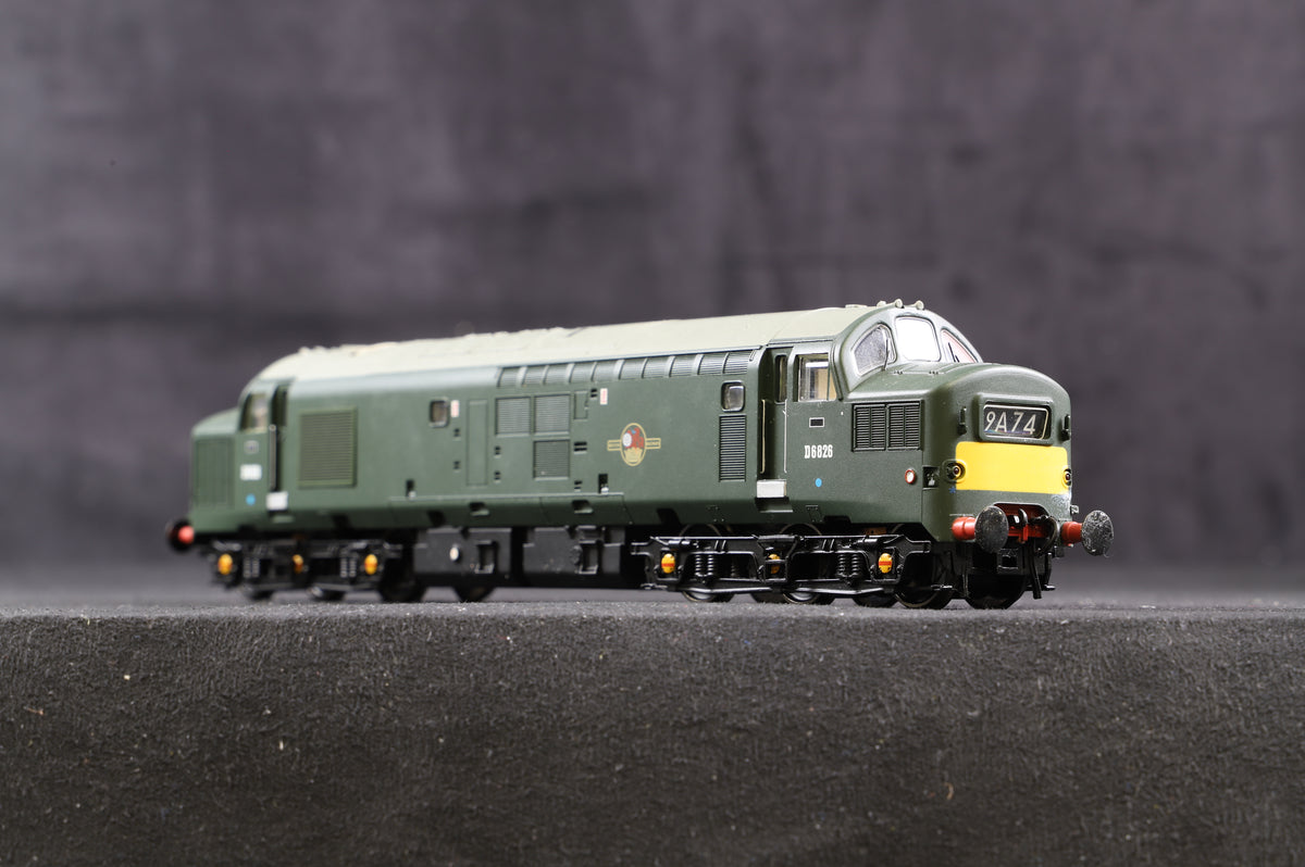 Bachmann OO 32-778 Class 37/0 &#39;D6826&#39; BR Green Centre Headcode