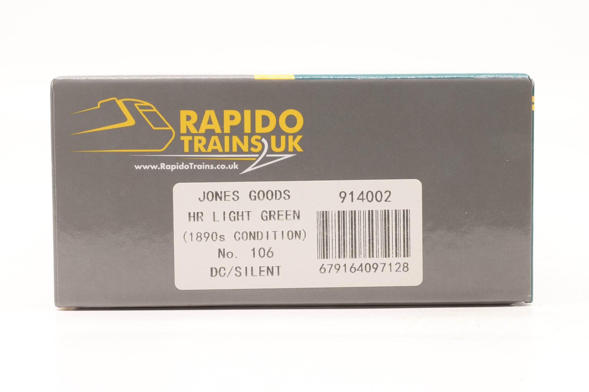 Rapido OO 914002 Jones Goods HR Light Green Weathered DCC Fitted