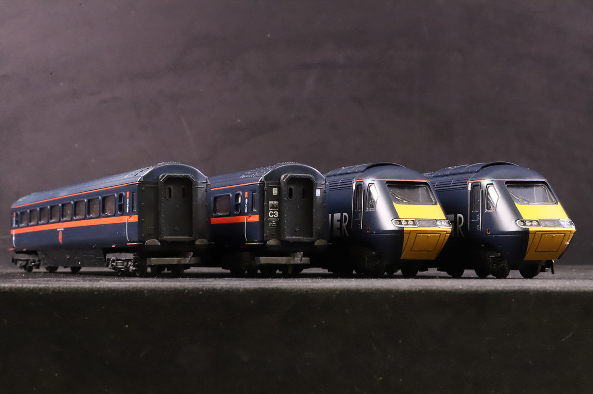 Lima OO L149908 Class 43 HST Set Incl. 2x Mk3 Coaches in GNER Livery