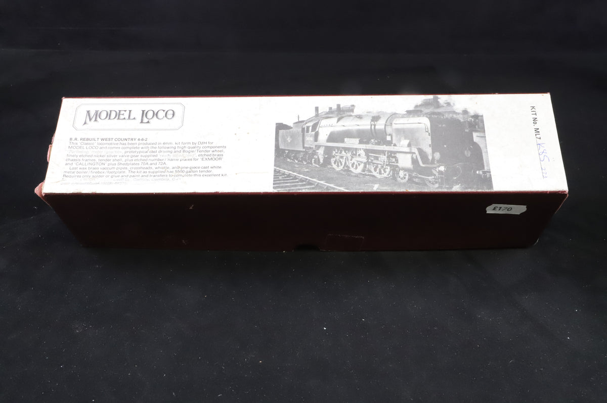 Model Loco Kits OO K85 BR Rebuilt West Country Class Kit