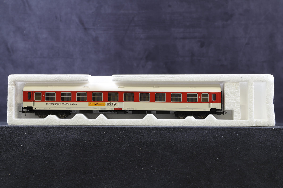 Sachsen Models HO Rake Of 3 BDZ Coaches