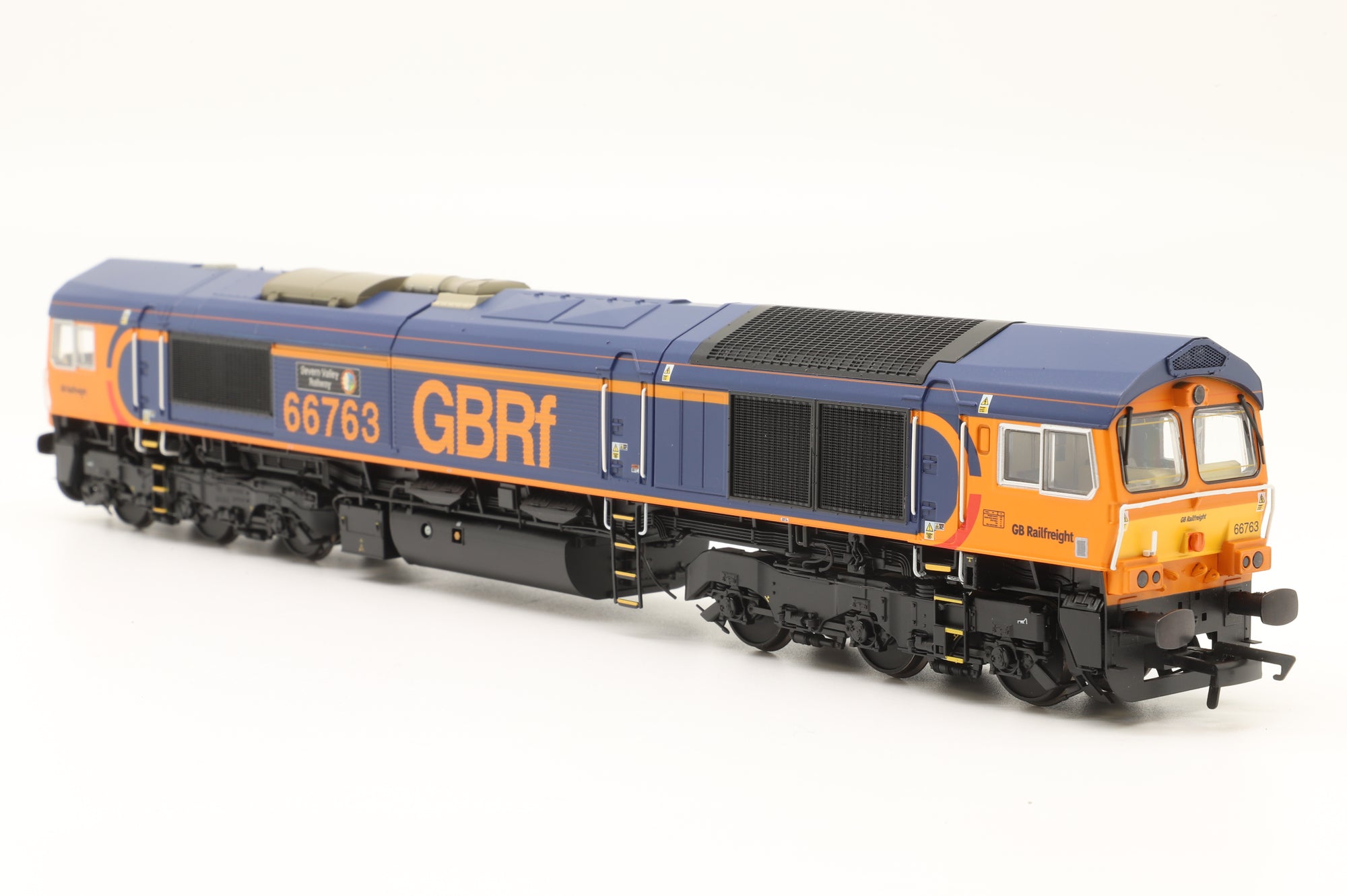 Accurascale OO ACC2651DCC Class 66 ;66763' Severn Valley Railway GBRf Blue/Orange, DCC Sound