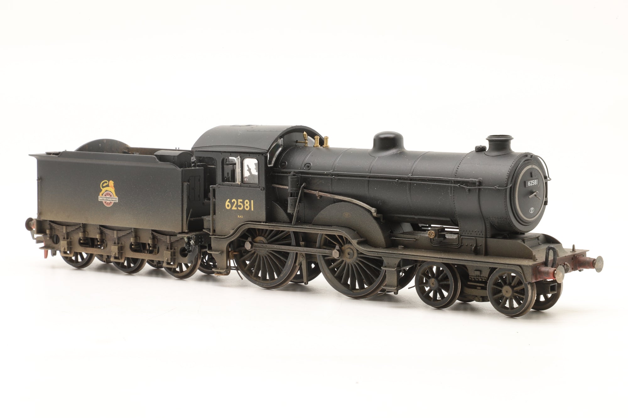 WORKSHOP Hornby OO Class D16/3 '62581' BR Black Early Emblem Weathered DCC Fitted