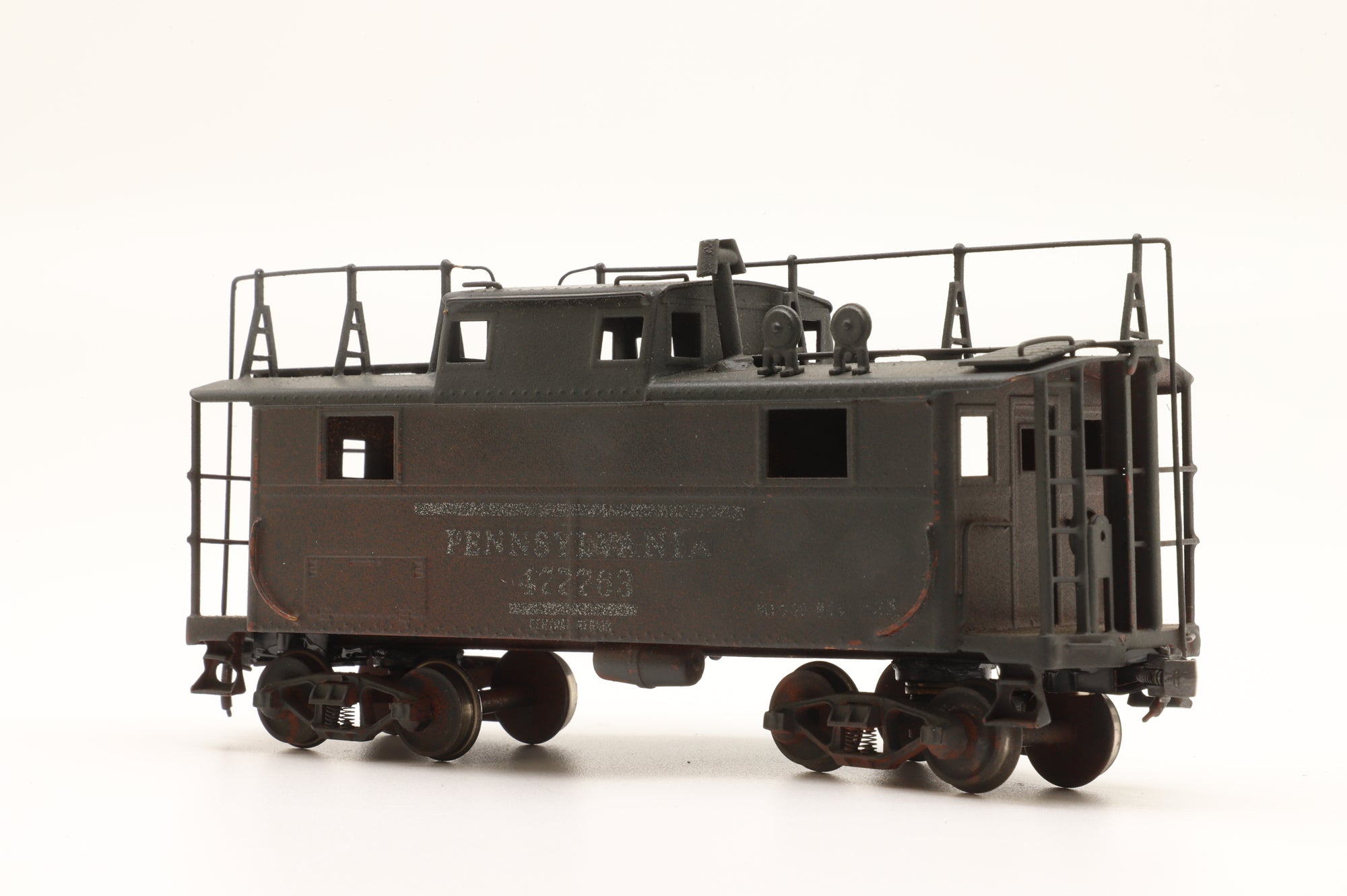 Alco Models HO Brass PRR N-5B '477763', Weathered