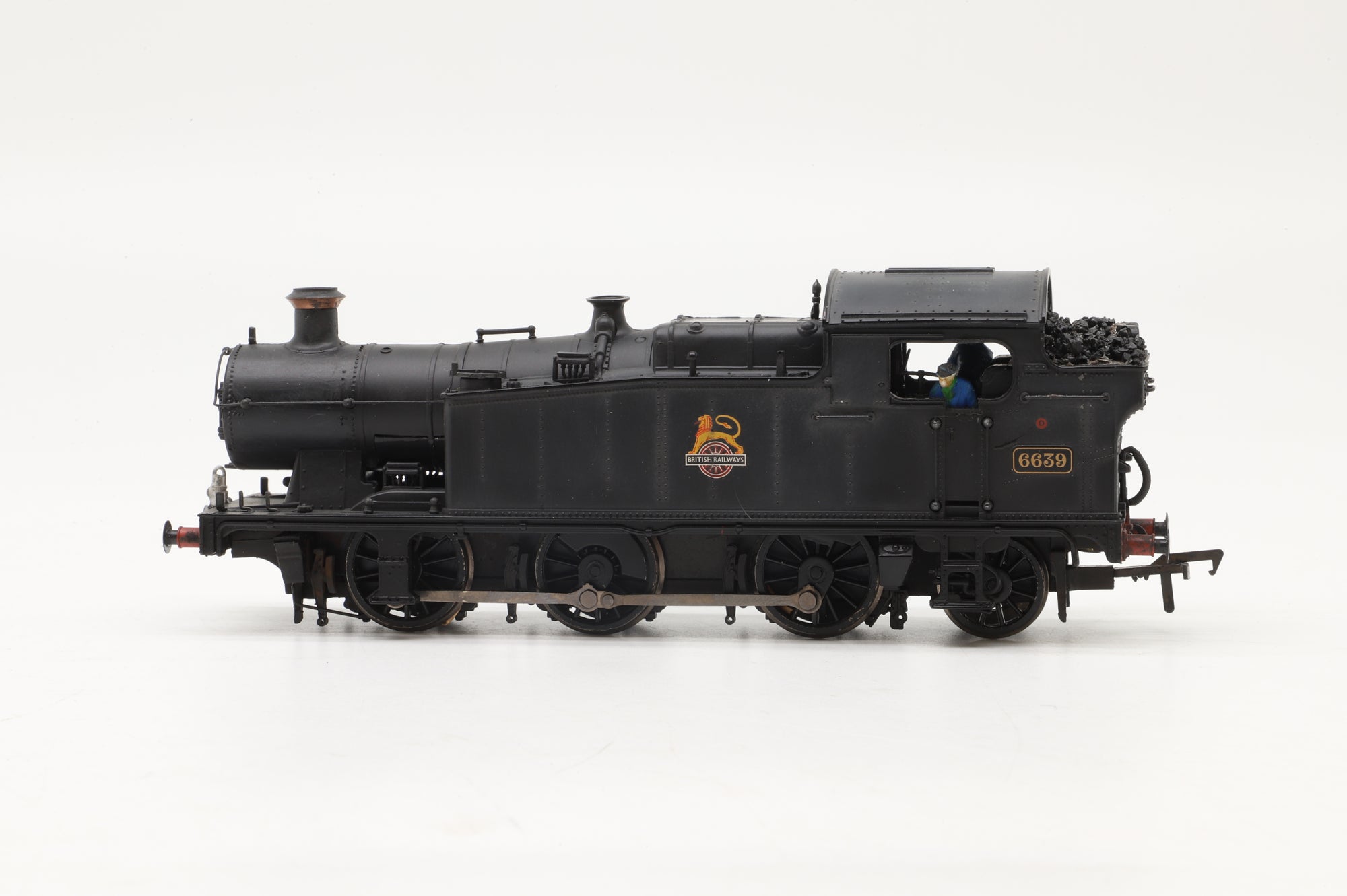 Bachmann OO 32–085 Class 56XX '6639' BR Black Early Emblem, DCC Fitted & Weathered