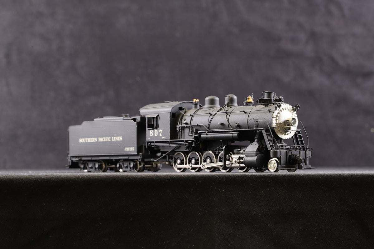 Sunset Models HO Brass Southern Pacific D-1 2-10-0 &#39;897&#39; Steam Locomotive