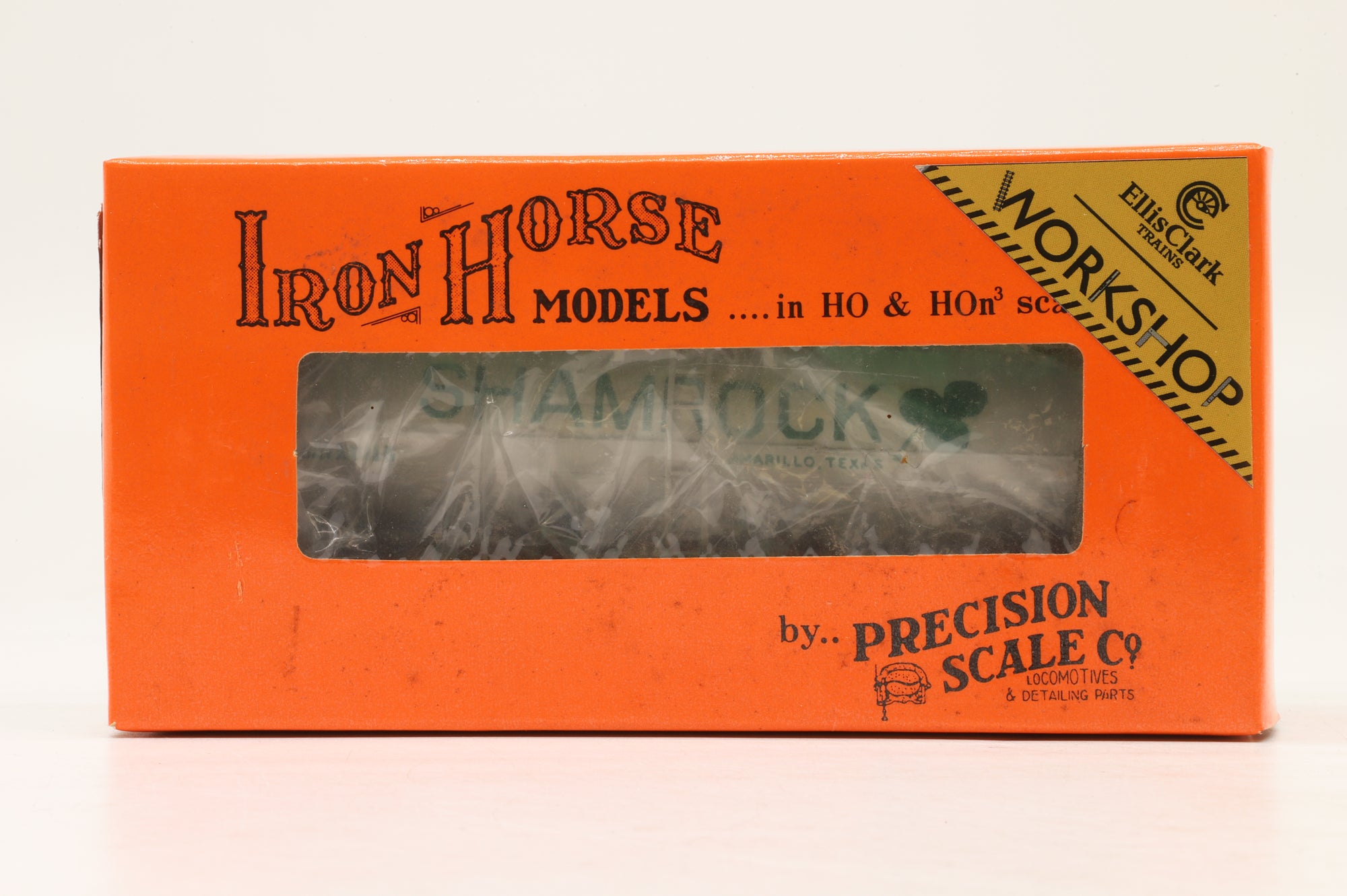 WORKSHOP Iron Horse HO Brass 15654-4 11,141 Gallon Tank Car in 'Shamrock' White