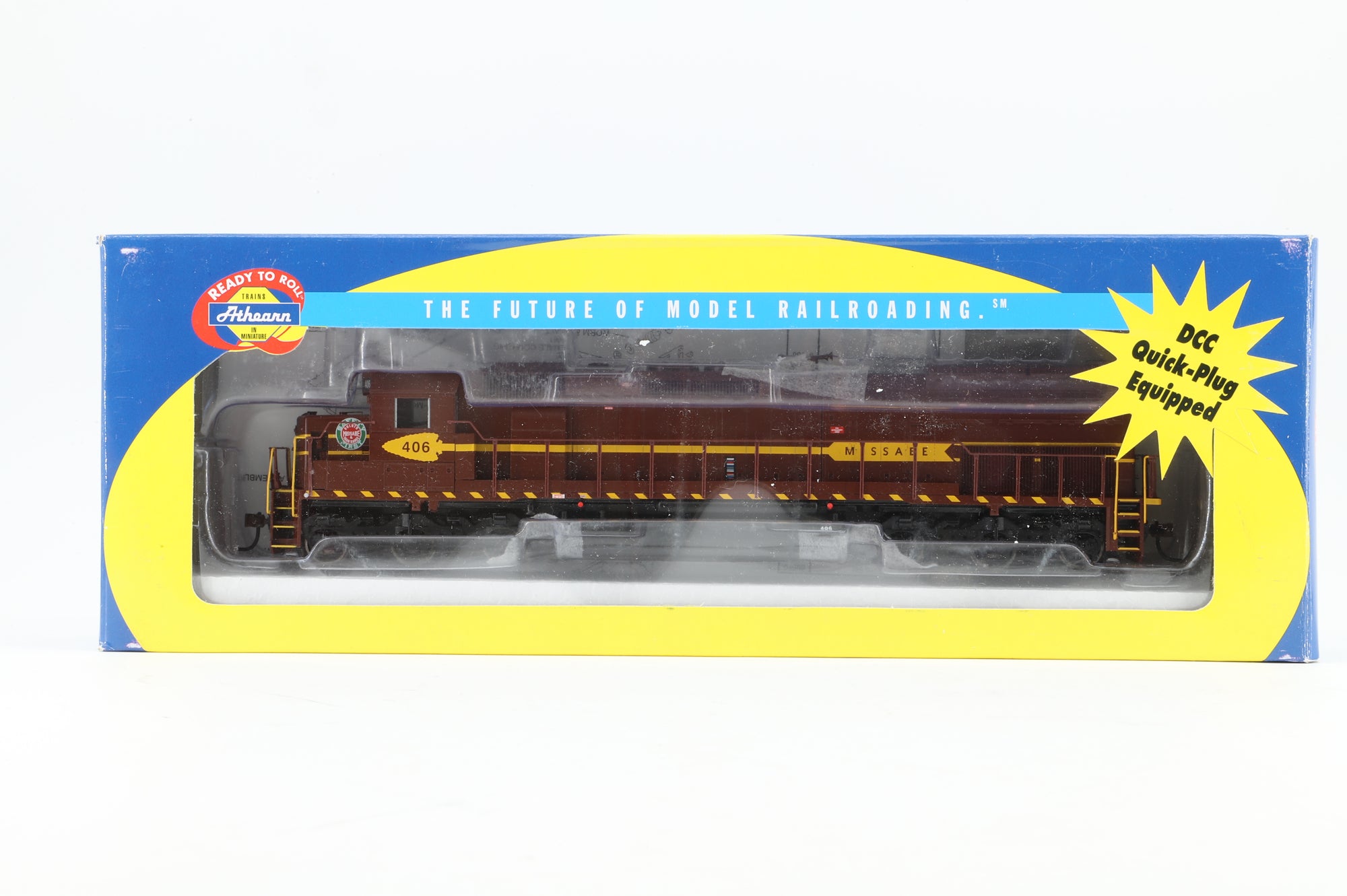 Athearn HO 91635 SD45T-2 DM&IR '406' Diesel Locomotive