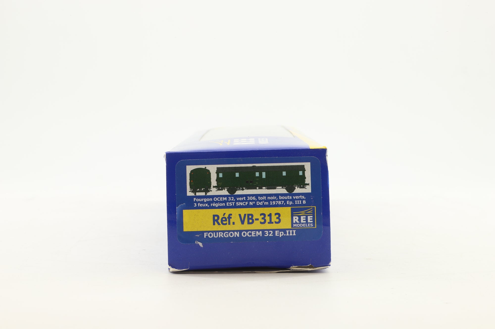 REE Models HO VB-313 Green SNCF Baggage Car