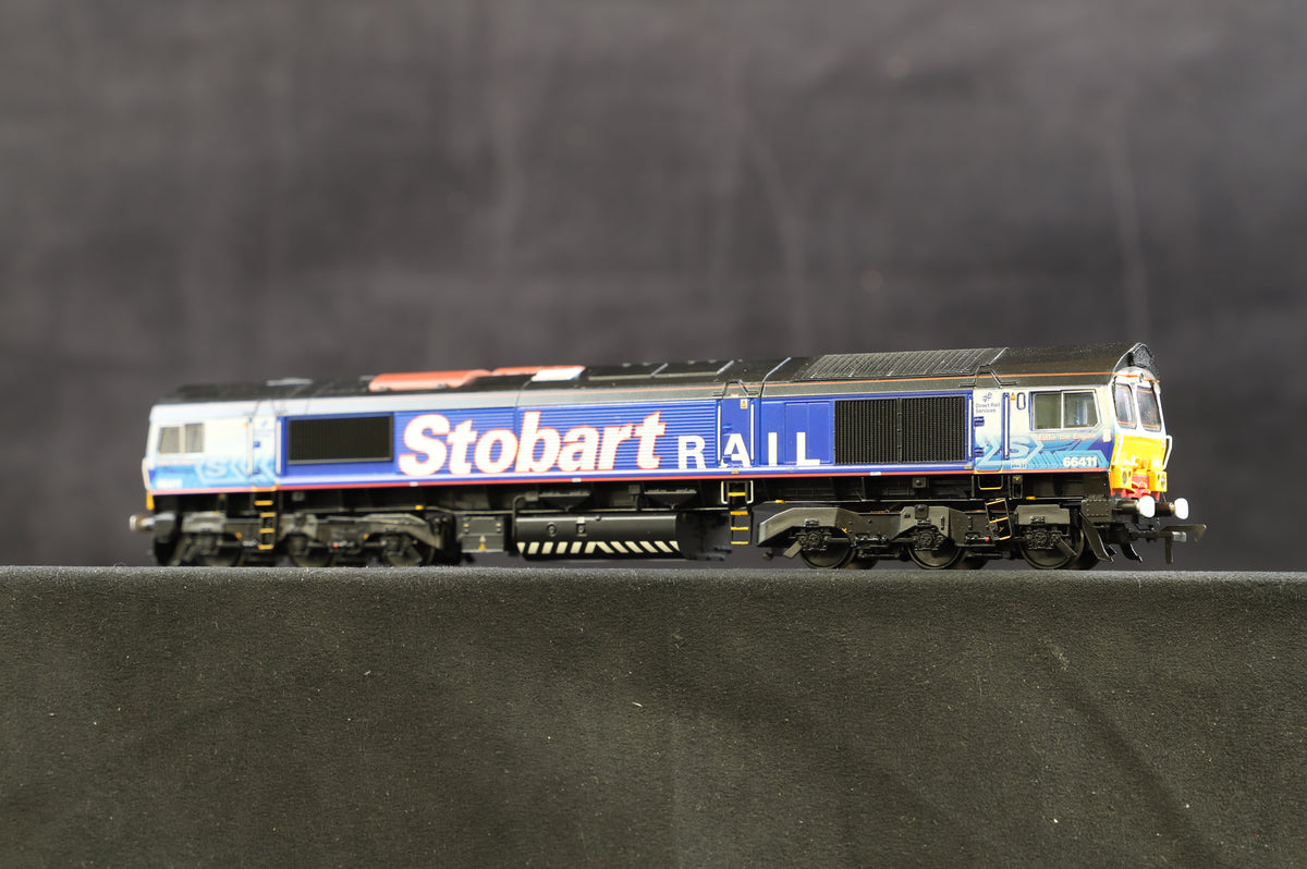 Bachmann OO 32-977 Class 66/9 Diesel DRS/Stobart Rail &#39;66411&#39;