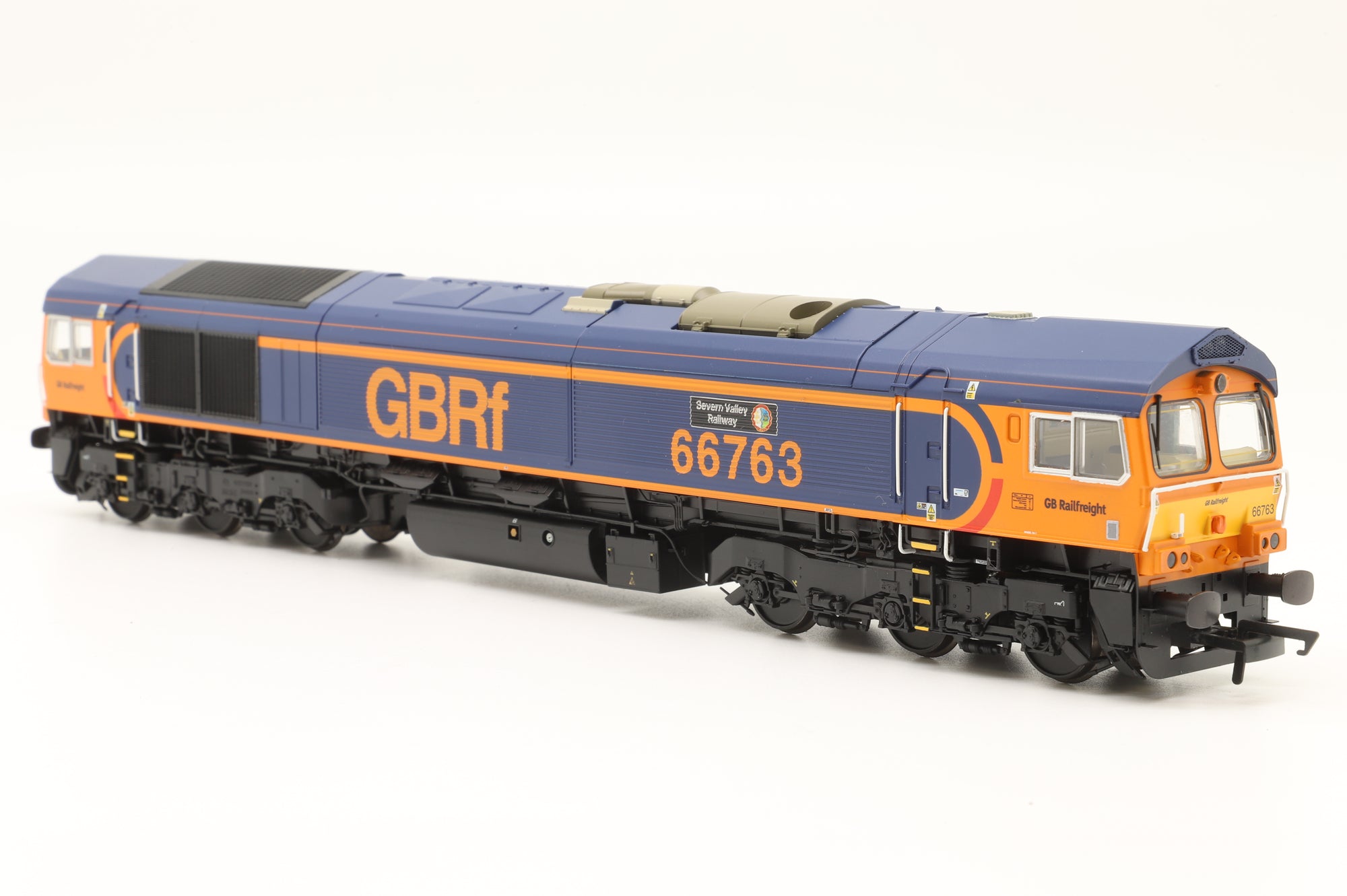 Accurascale OO ACC2651DCC Class 66 ;66763' Severn Valley Railway GBRf Blue/Orange, DCC Sound