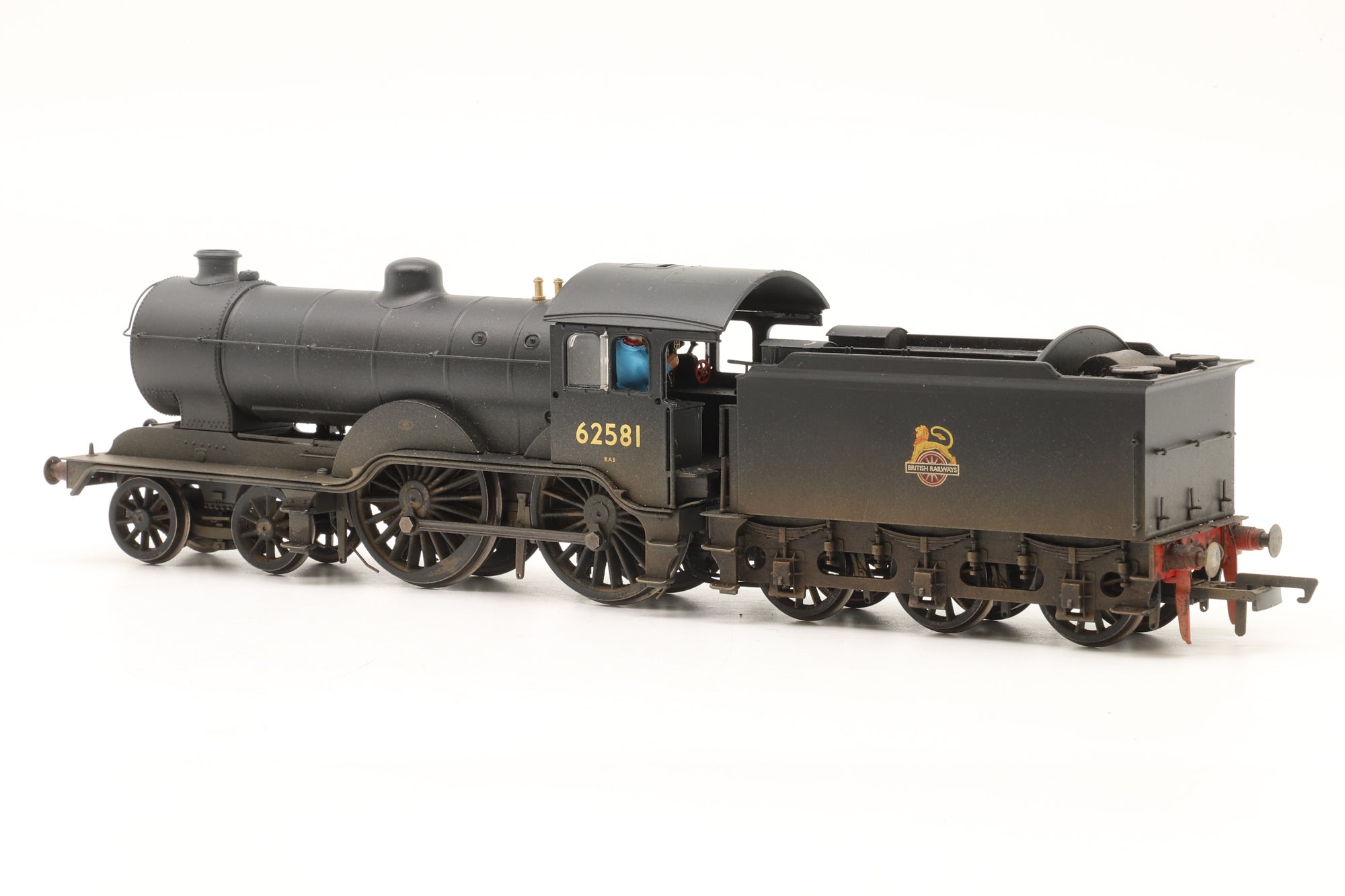 WORKSHOP Hornby OO Class D16/3 '62581' BR Black Early Emblem Weathered DCC Fitted