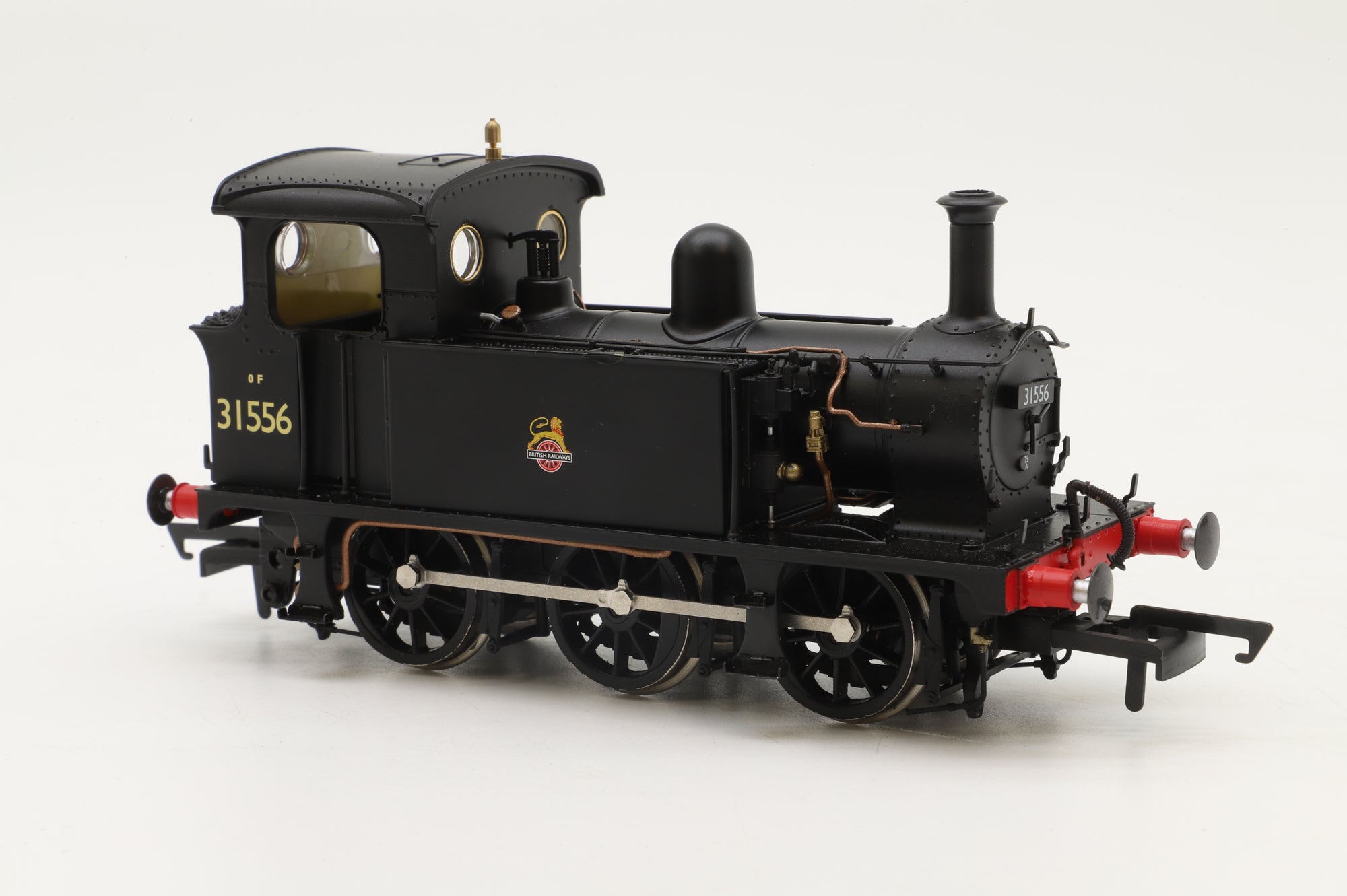 Hattons OO H4-P-016 P Class 31556 in BR Black w/ Early Crests