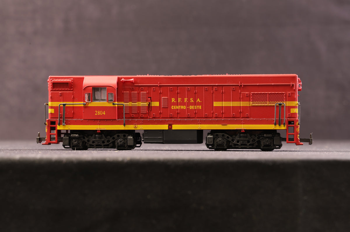 Frateschi HO 3001 R.F.F.S.A Red w/Yellow Stripe Diesel Locomotive