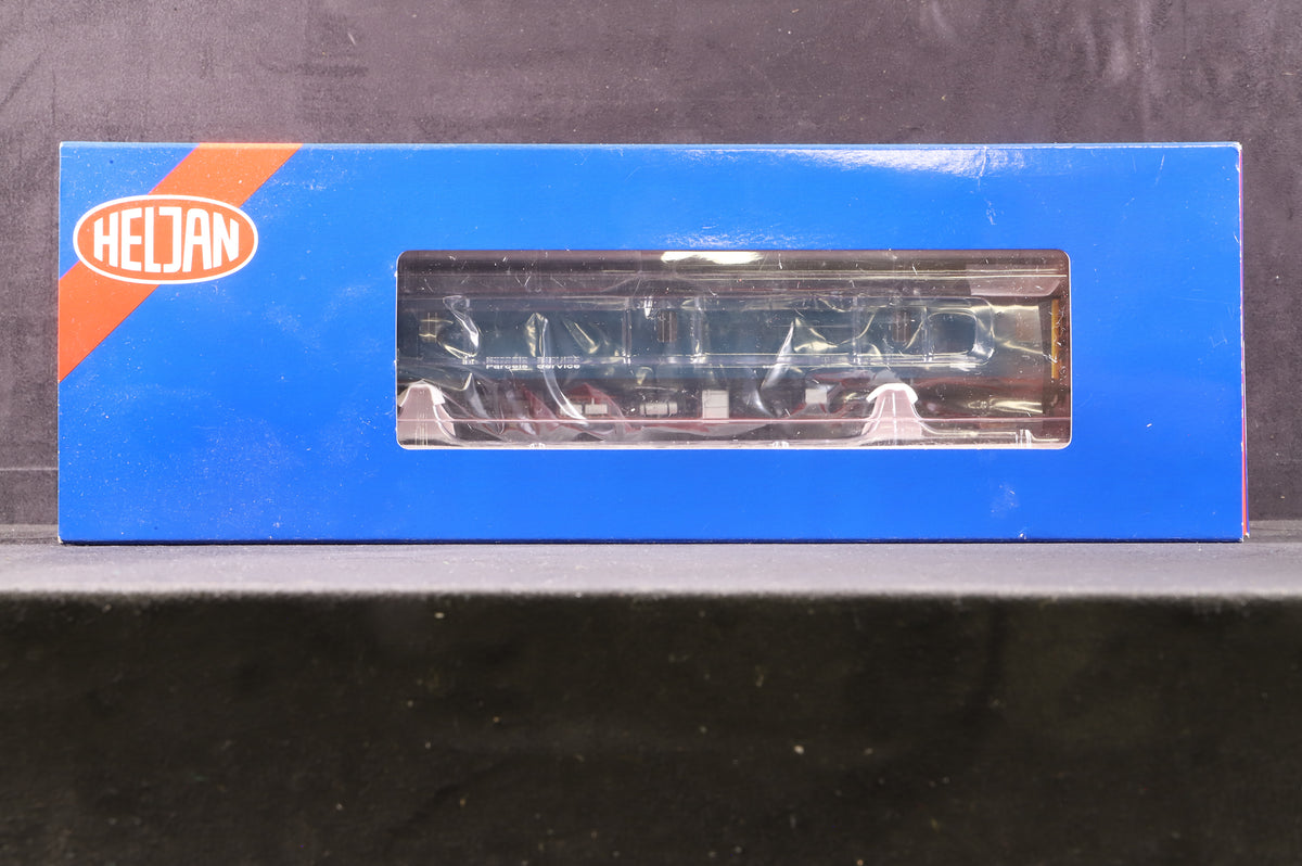 Heljan OO 8920 Class 128 Parcels DMU &#39;55991&#39; BR Blue Yellow Ends