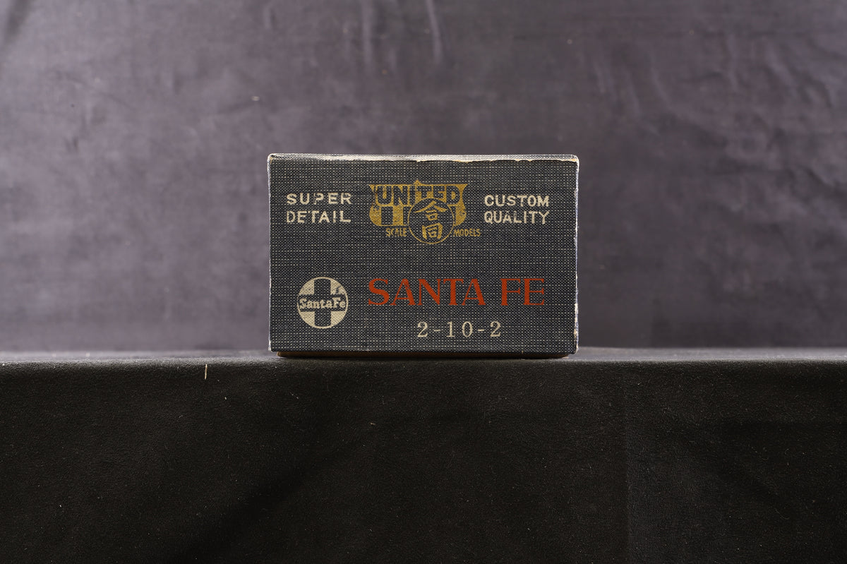 United Scale Models HO Santa Fe Berkshire 2-8-4 &#39;4114&#39;, Weathered