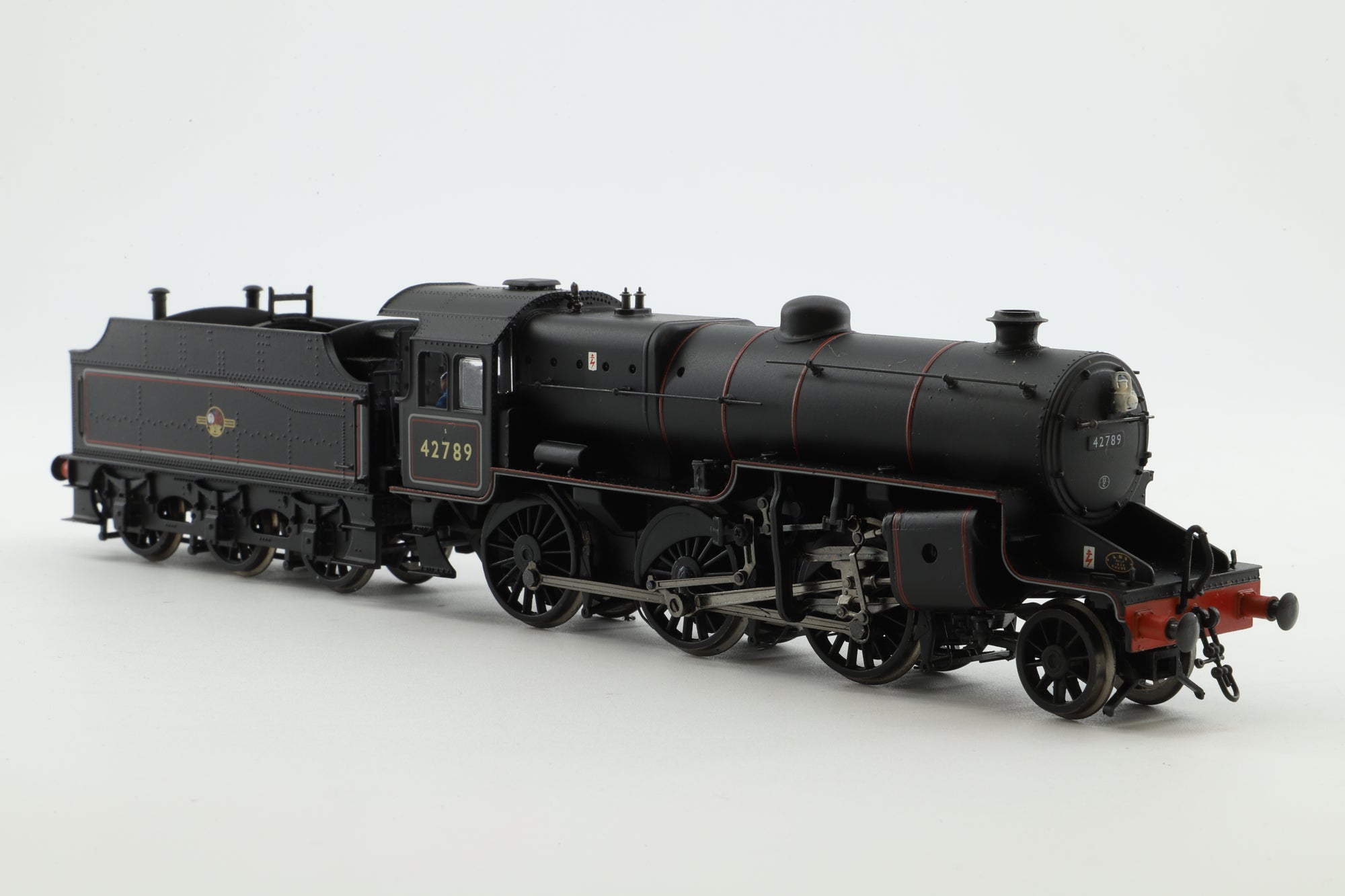Bachmann OO 32-177 'Crab' 42789 in Lined BR Black w/ Late Crests