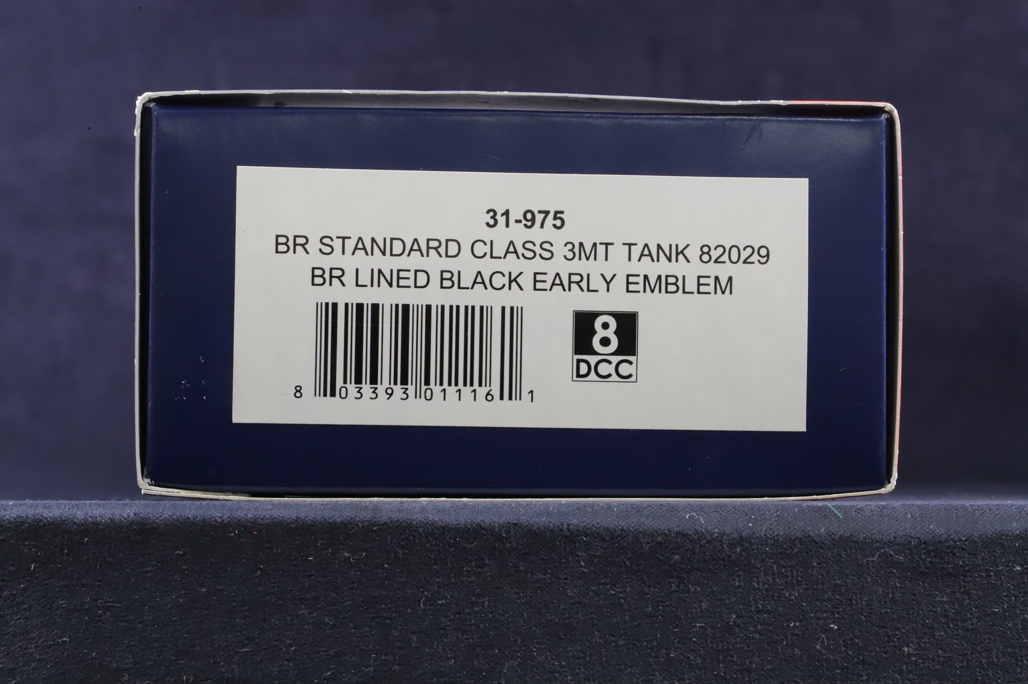 Bachmann OO 31-975 Class 3MT 82029 in Lined BR Black w/ Early Crests