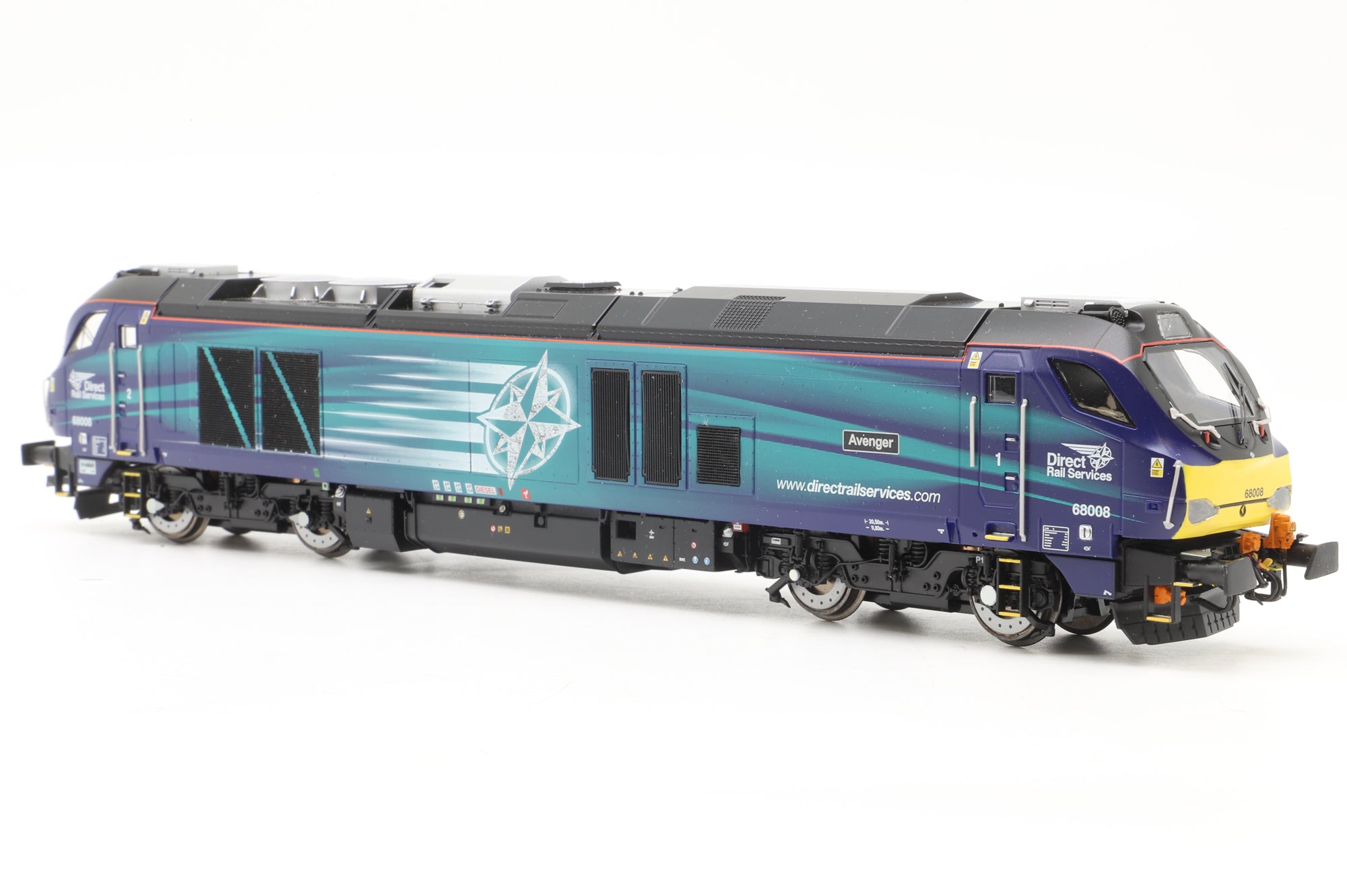 Dapol OO 4D-022-010 Class 68 '68008' 'Avenger' DRS Late Modified DCC Sound
