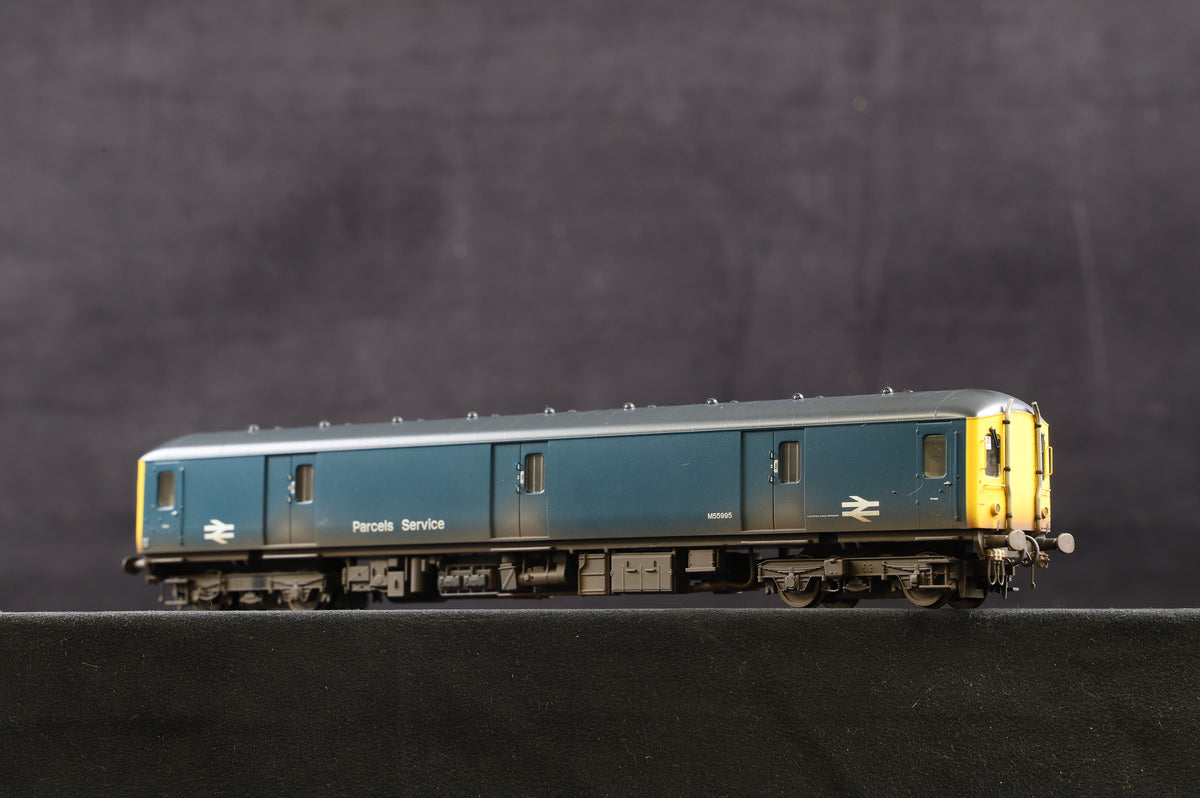 Heljan OO 89231 Class 128 &#39;55991&#39; Express Parcels BR Blue