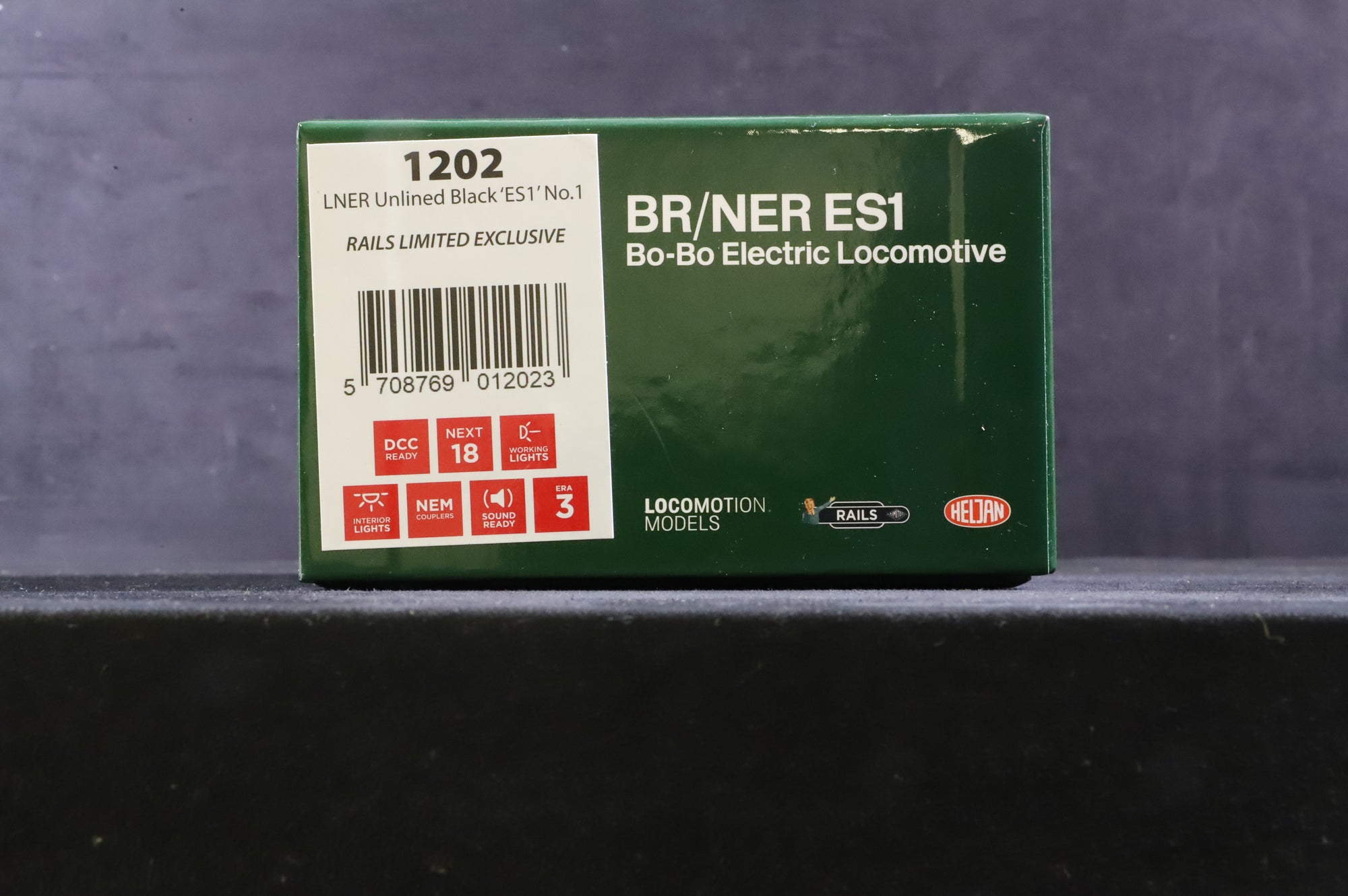 Heljan/Rails OO 1202 Class ES1 No.1 in LNER Black