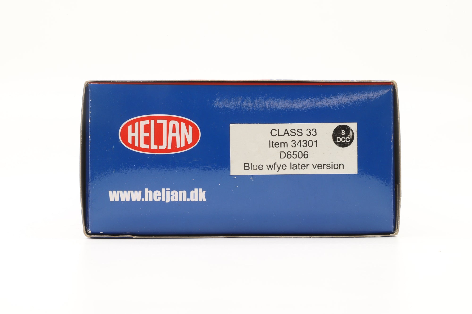 Heljan OO 3430 Class 33 'D6506' Blue wfye later version, DCC Sound