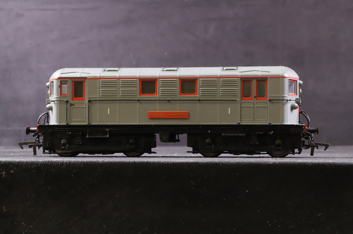 Heljan OO 9002 Metropolitan Bo-Bo Electric 1 London Transport Wartime Grey DCC Sound