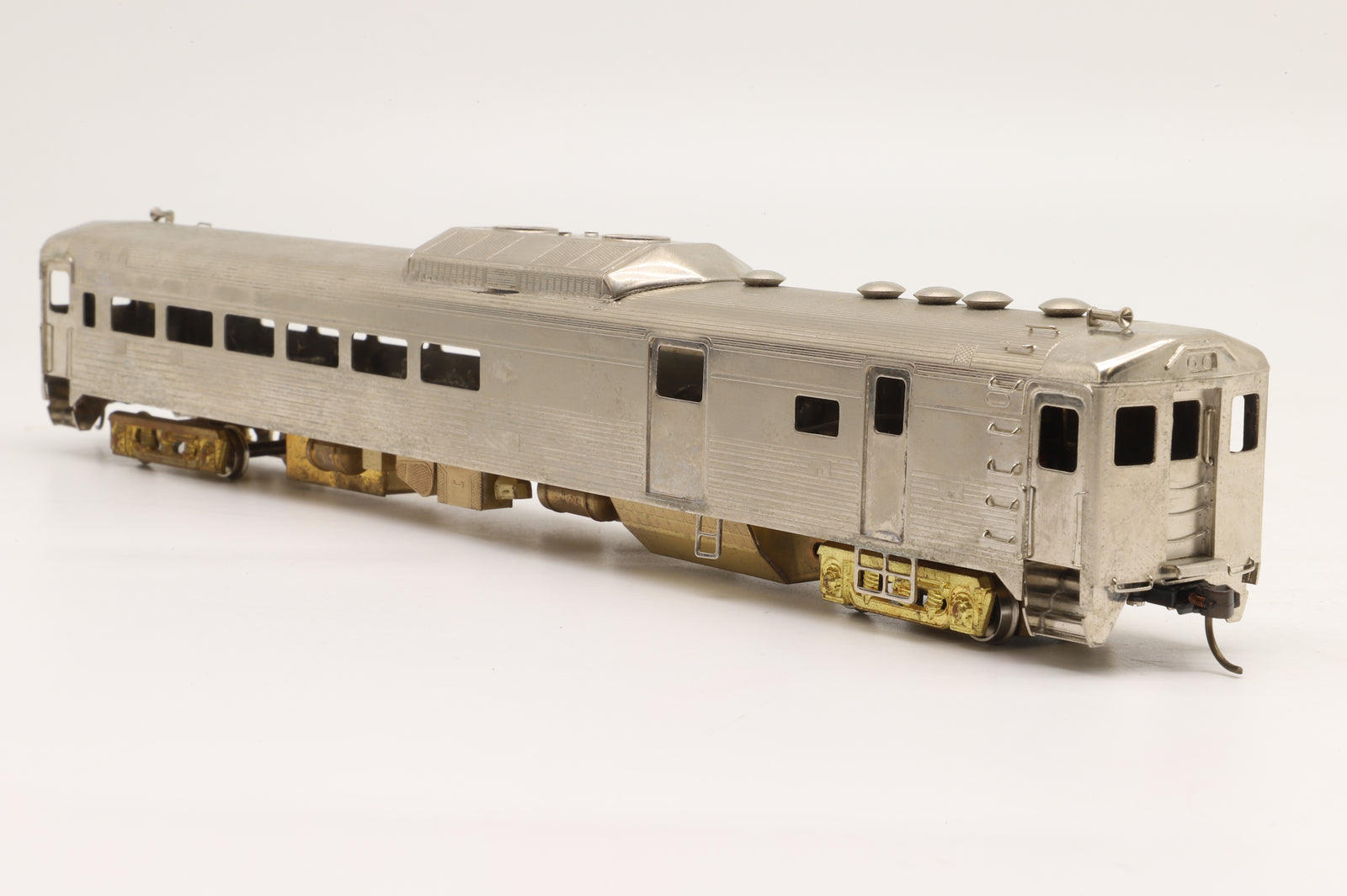 NJ Custom Brass HO Brass RDC 3 Rail Diesel Car Unpainted