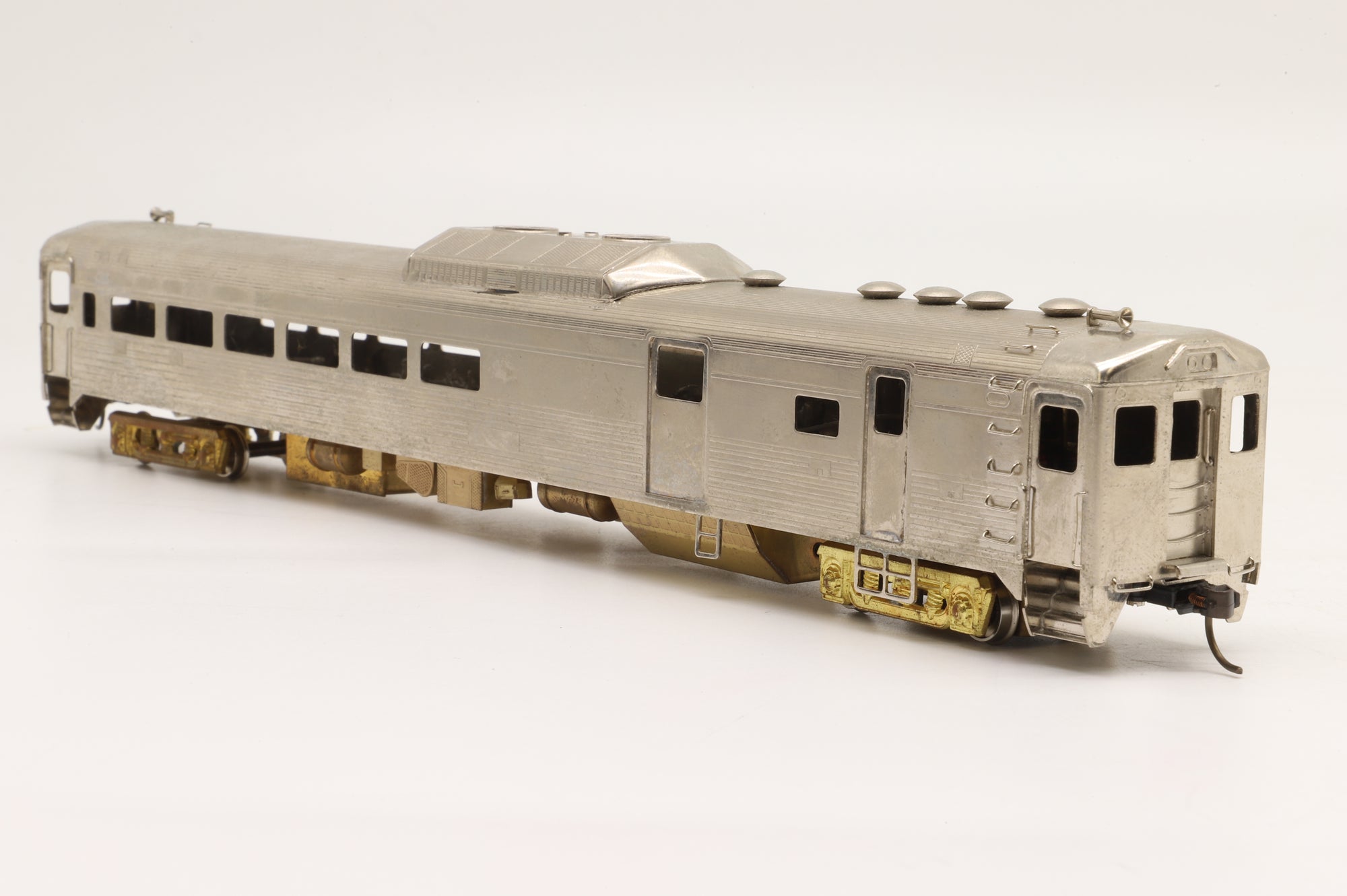 NJ Custom Brass HO Brass RDC 3 Rail Diesel Car Unpainted