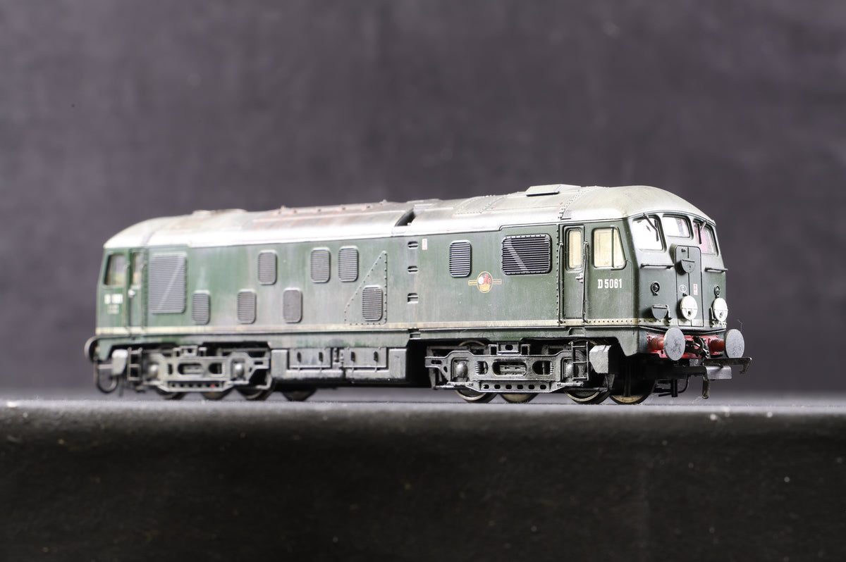 Bachmann OO 32-430B Class 24 &#39;D5061&#39; BR Green Weathered, DCC Fitted