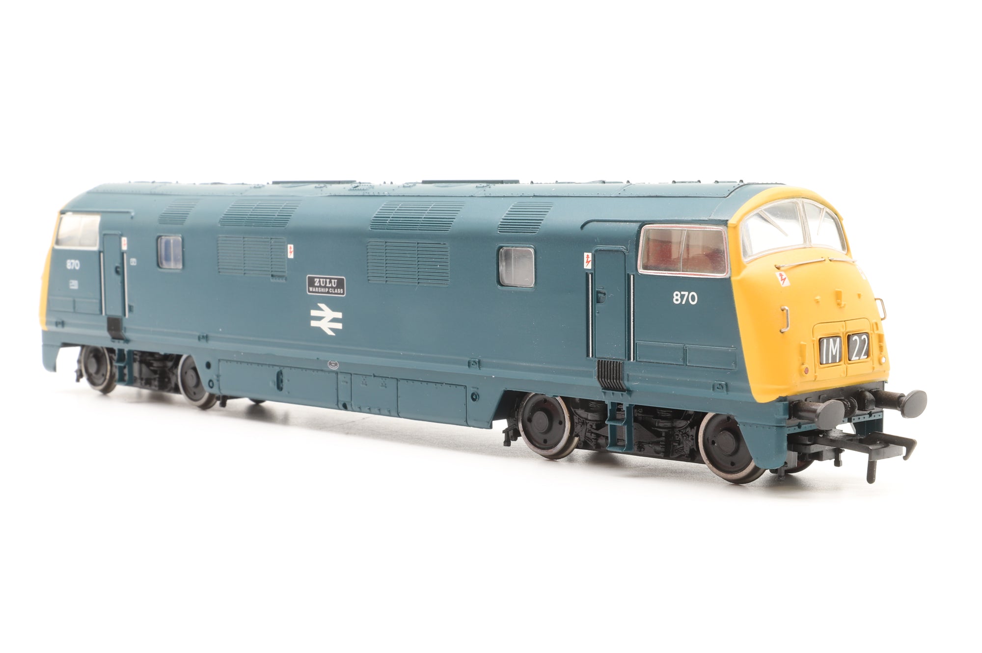 Bachmann OO 32-057 Class 42 Warship Diesel 'D870' 'Zulu' BR Blue